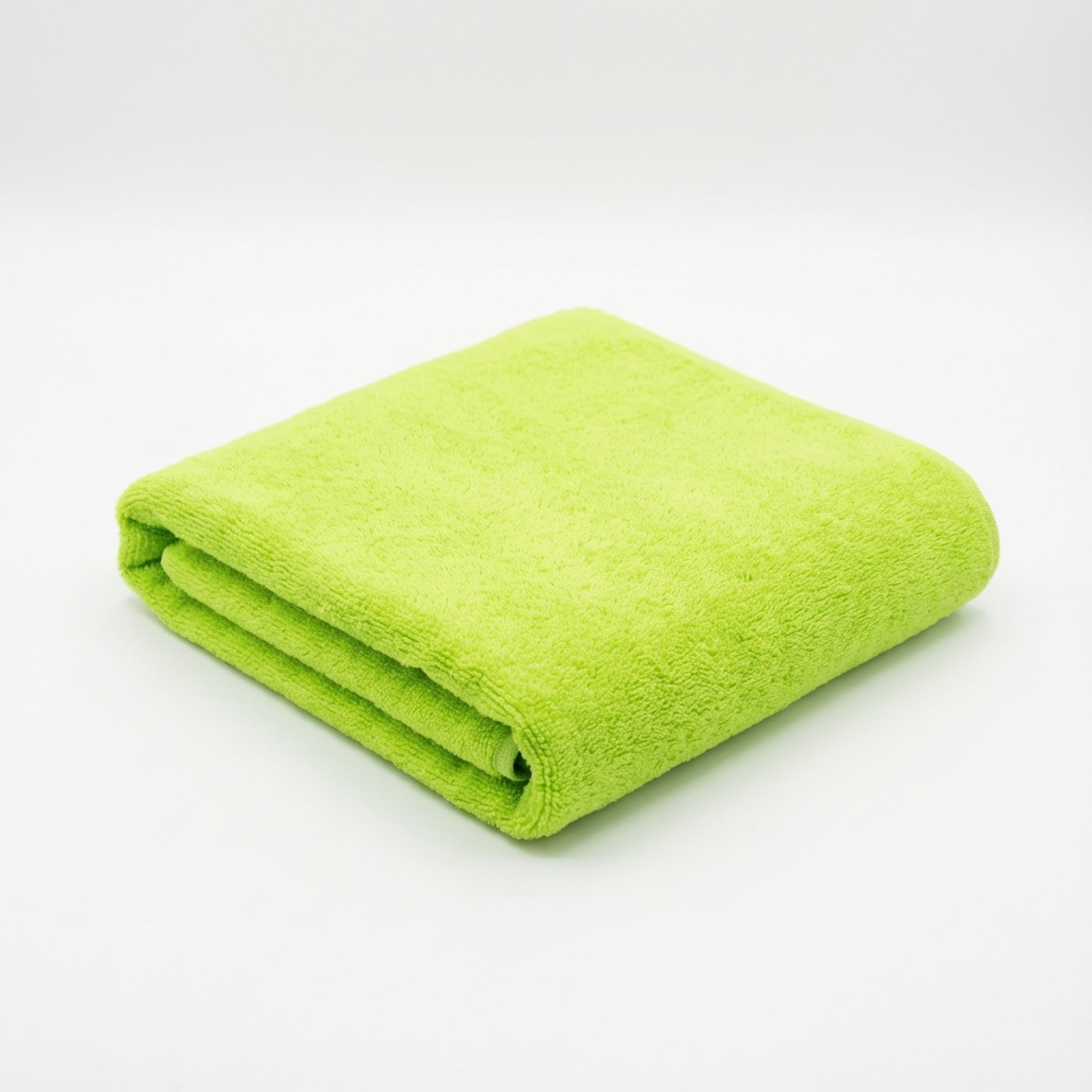 Dalisa Bench Hood Gym Towel, 100% Turkish Cotton, Non-Slip, Lime Green