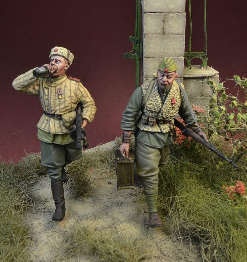 【ソ連軍】赤軍歩兵セット　ロシア軍 Amazon | ディーデイミニチュアズ 1/35 第二次世界大戦 ロシア