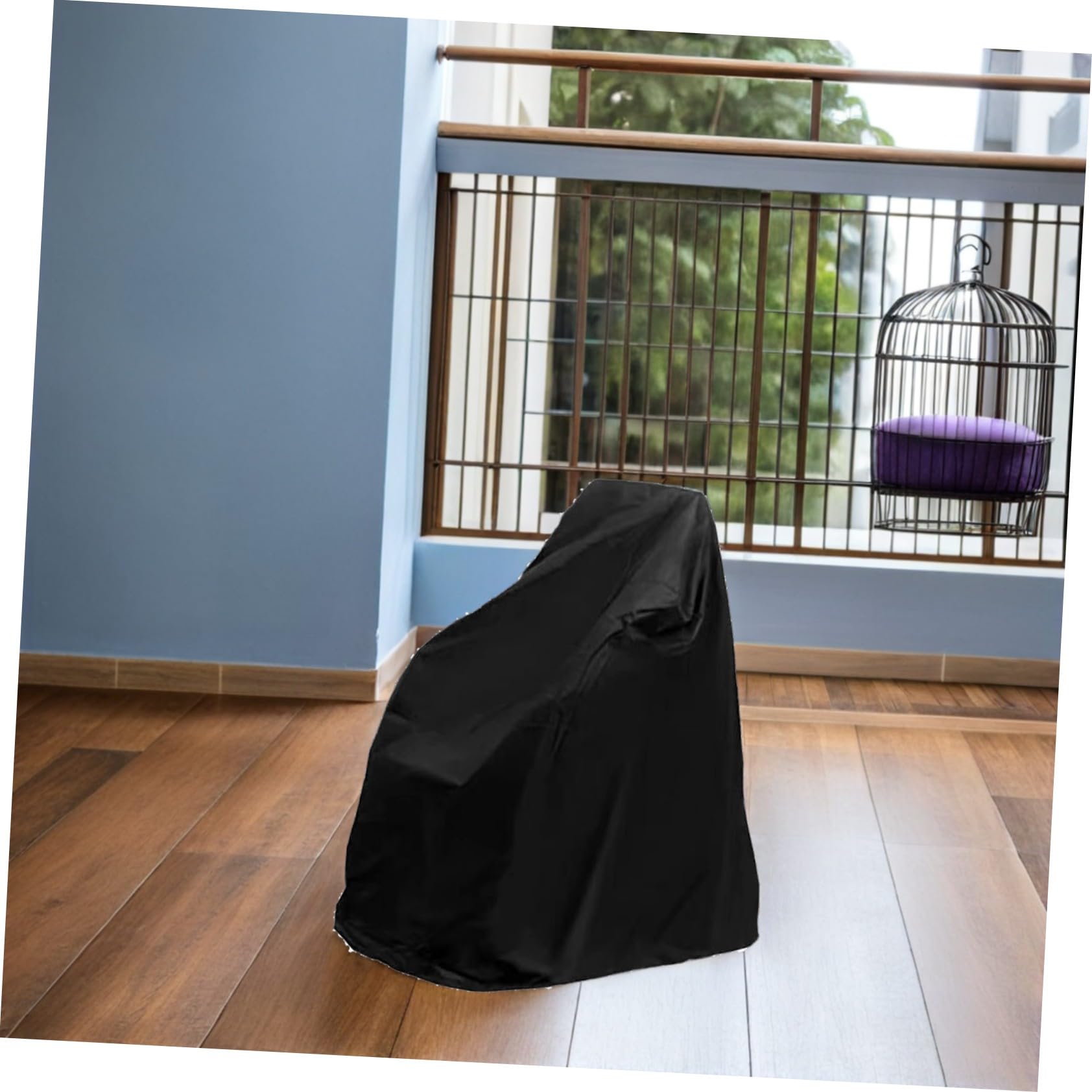 Funda Negra Silla para Eléctrica Ruedas de Oxford Exterior