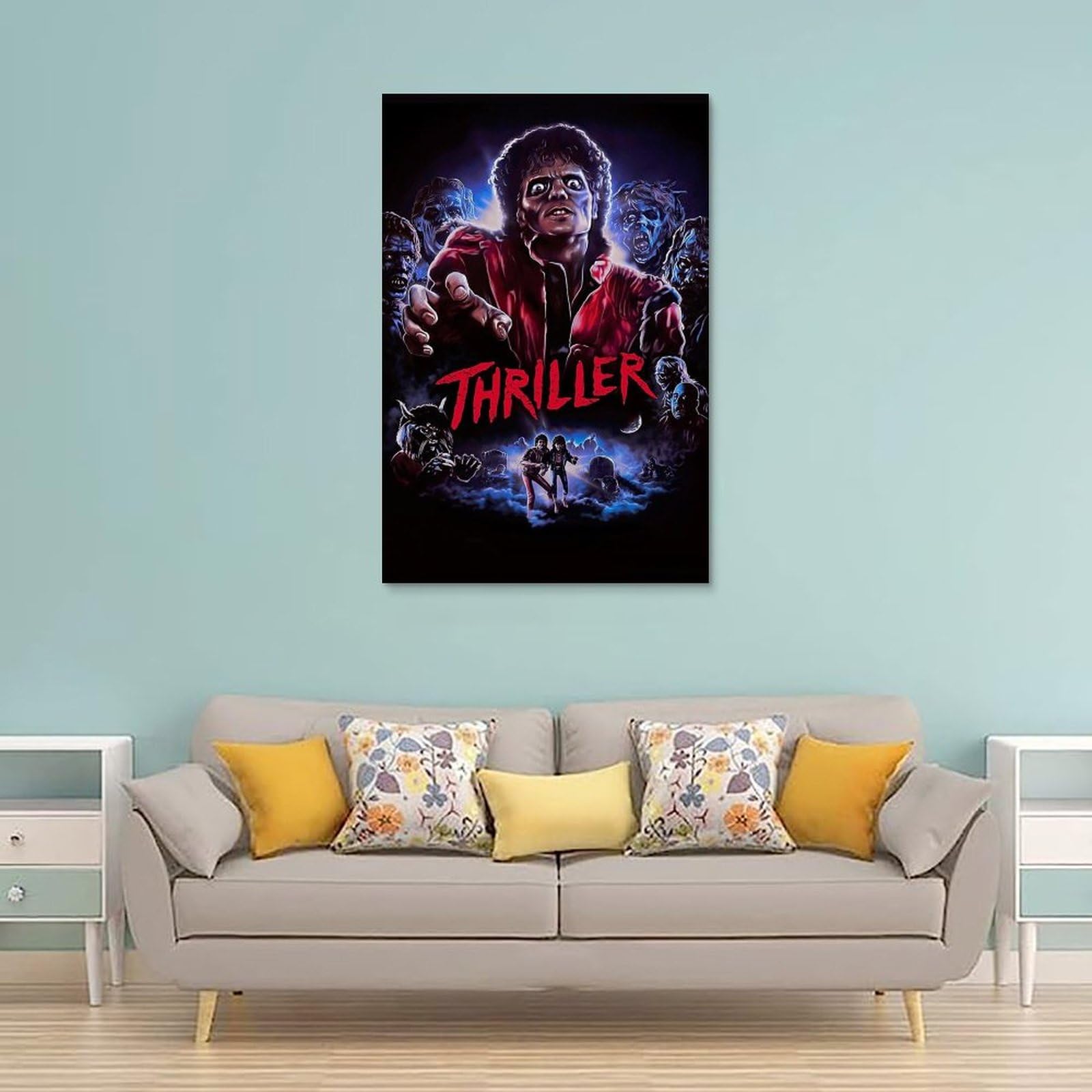 Amazon.co.jp: スリラー映画マイケル・ジャクソンのポスター ポスター