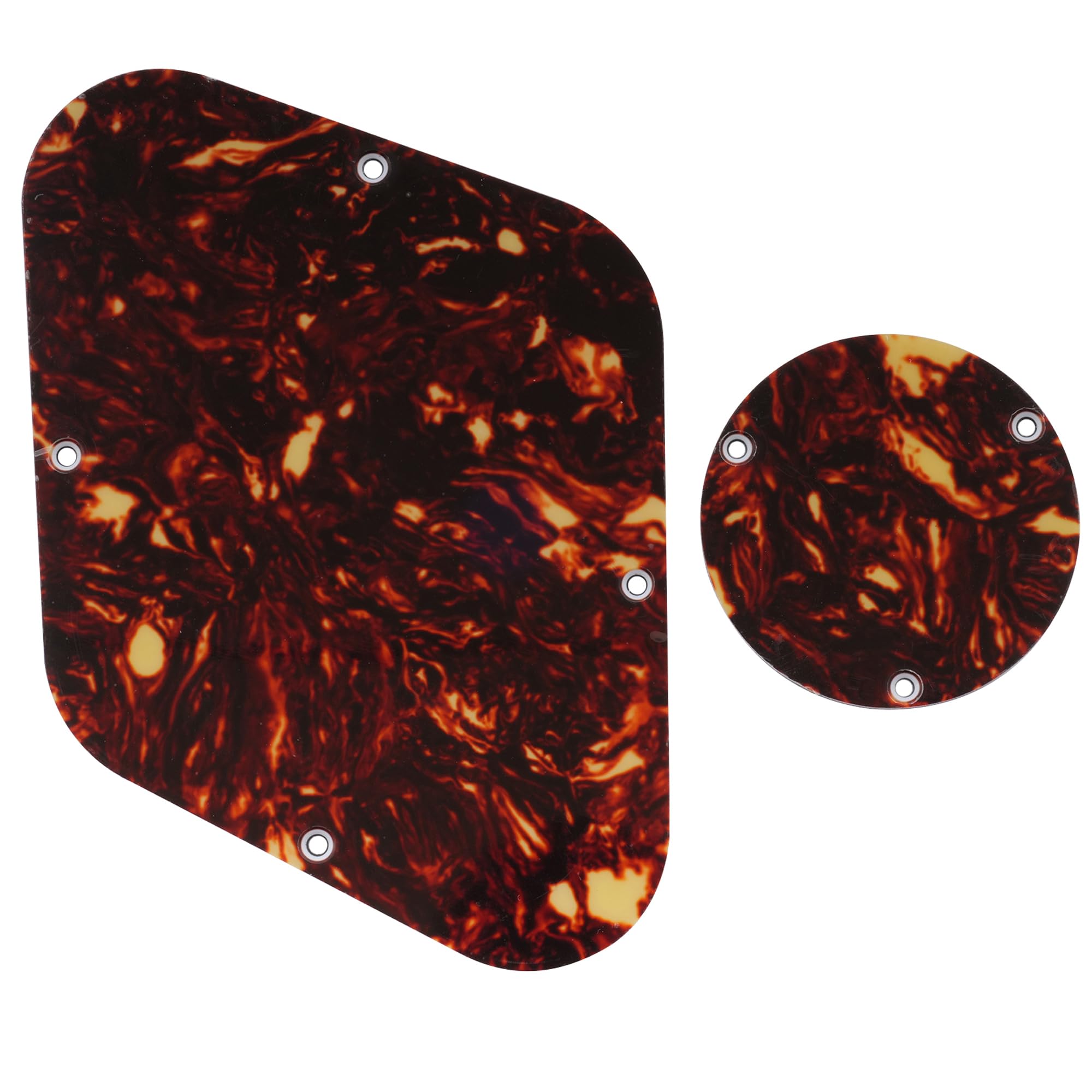 Plateau Posteriore E Copriinterruttore Per Chitarra Les Paul USA - Nero Musiclily - Foto 6