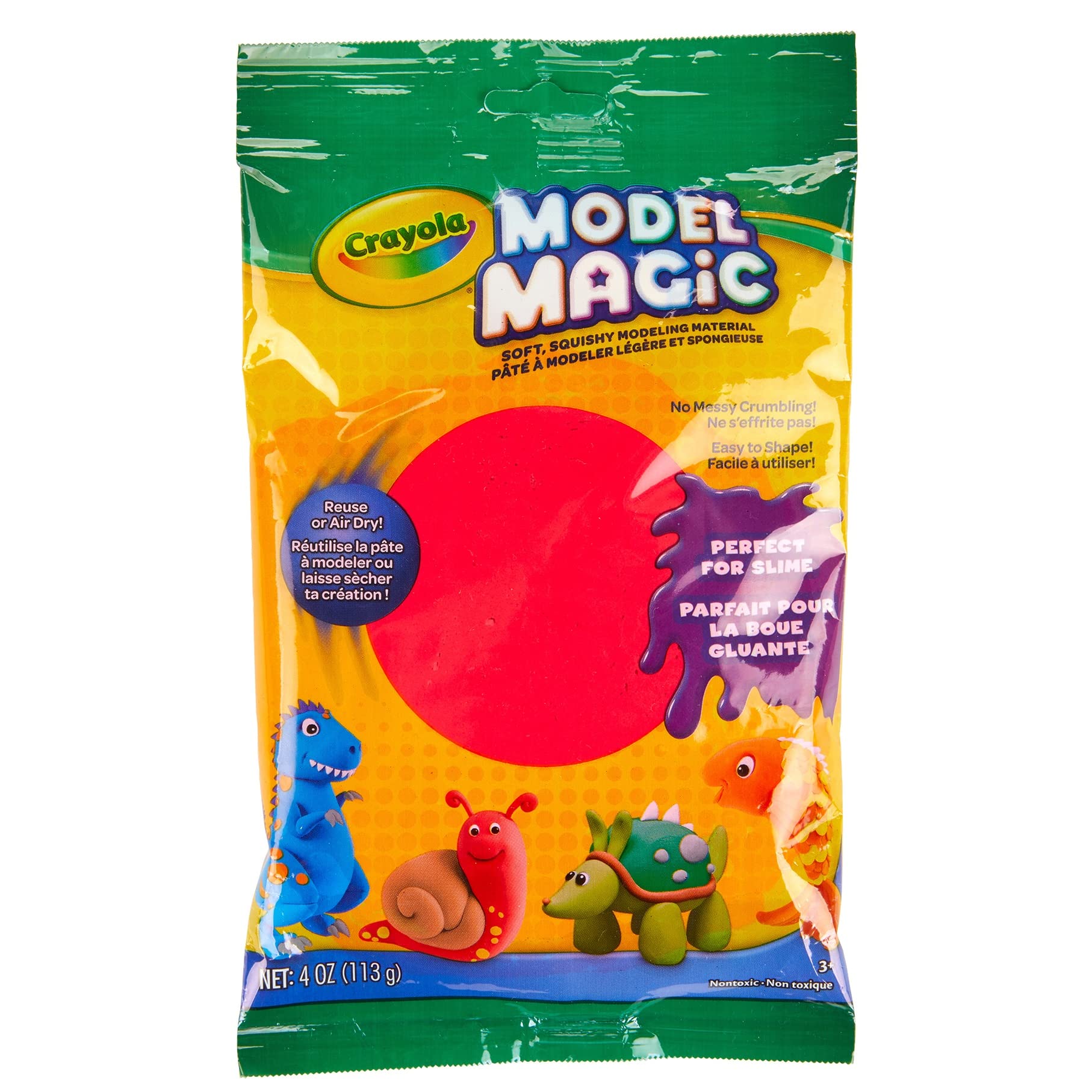 Bulk Buy: Crayola Model Magic 4 Ounces Red 57-4438 (3-Pack)