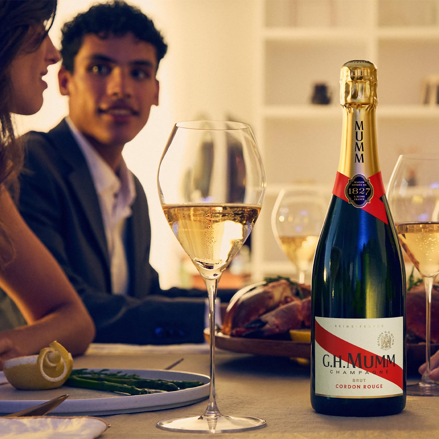 Mumm Cordon Rouge NV Champagne Bottle, 750ml : Amazon.sg: Grocery