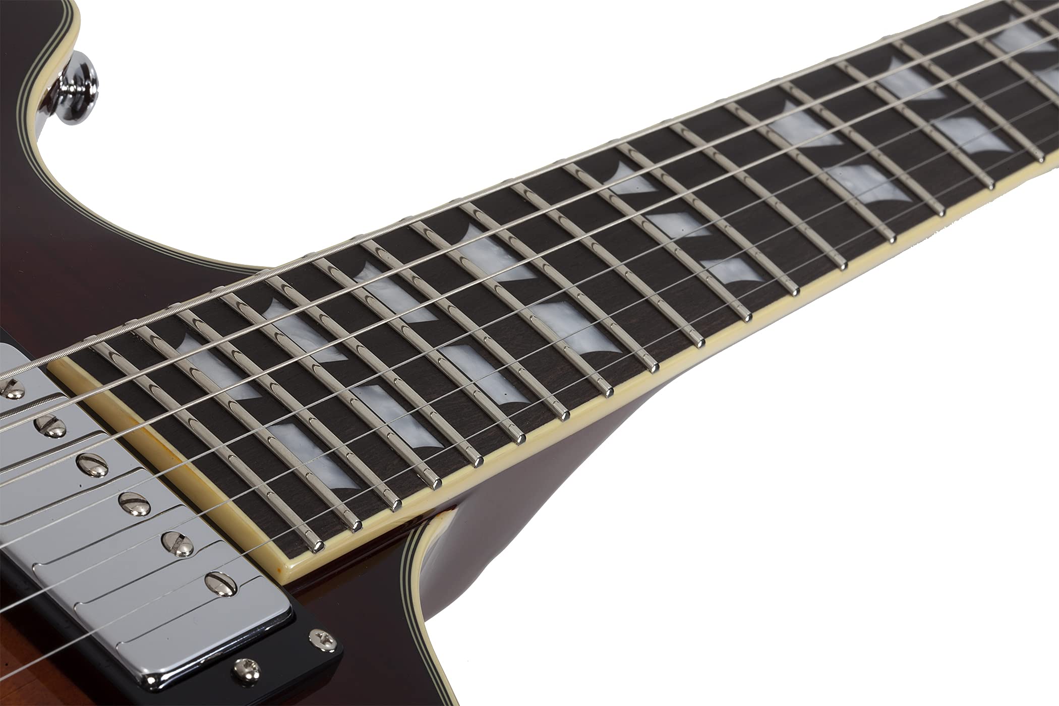 Schecter Tempest Custom Faded Vintage Sunburst Electric Guitar 6