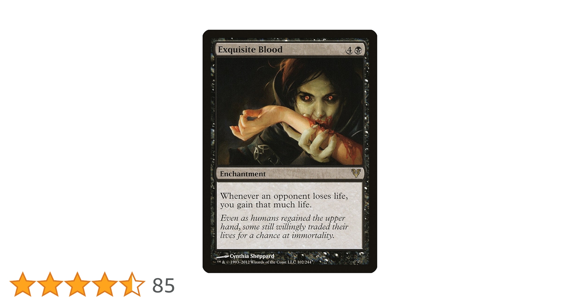 Amazon.co.jp: Magic: the Gathering - Exquisite Blood (102