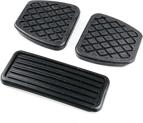 Kits de fundas de pastilla, compatibles con Honda Civic 1990-2000, cubiertas para pedales de freno/embrague y cubierta para pedal del acelerador.
