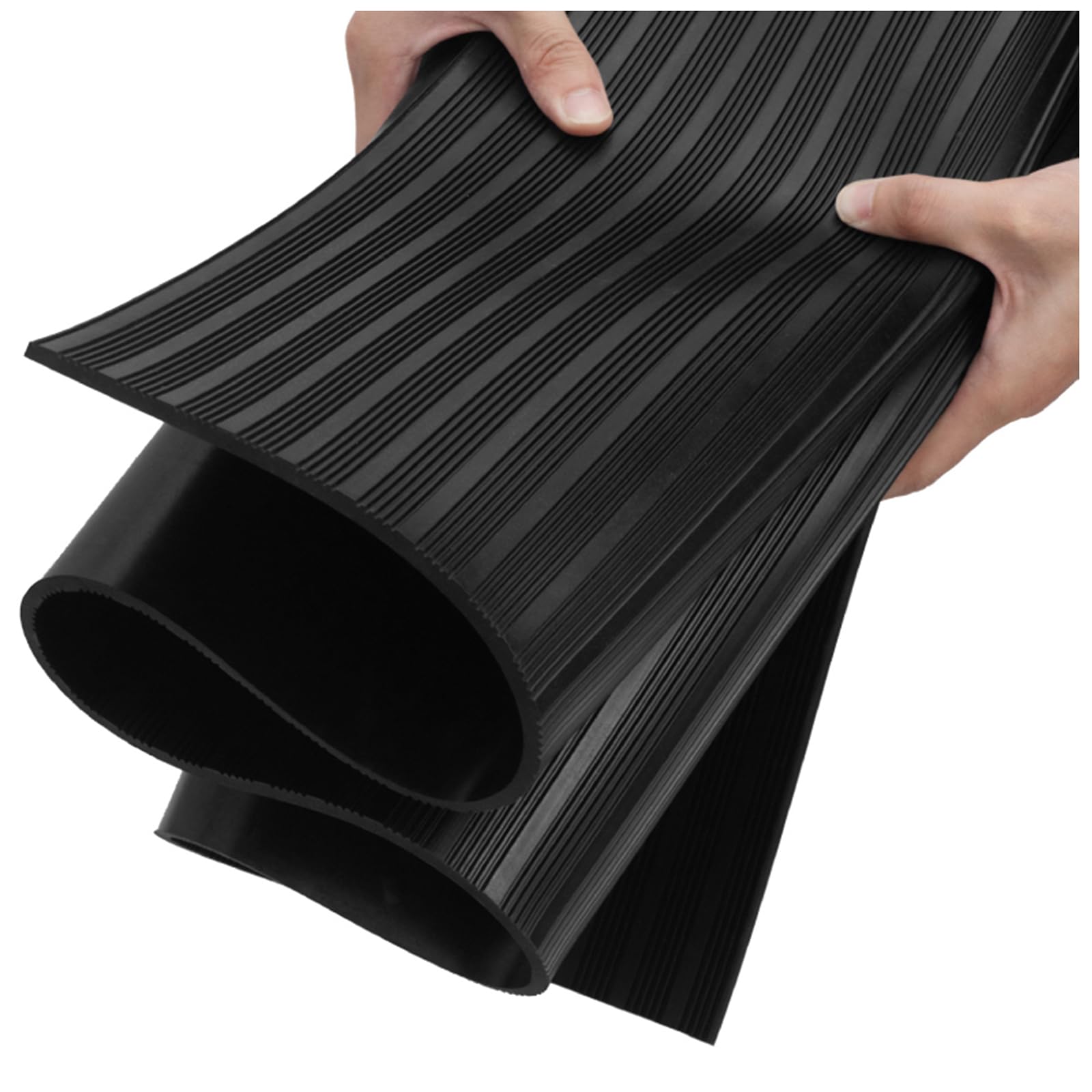 20" x 20" Electrical Safety Mat 6000V Insulated, High Voltage Insulating Rubber Floor Mats for Home Commercial Work Spaces, Large Non-Slip Switchboard Matting