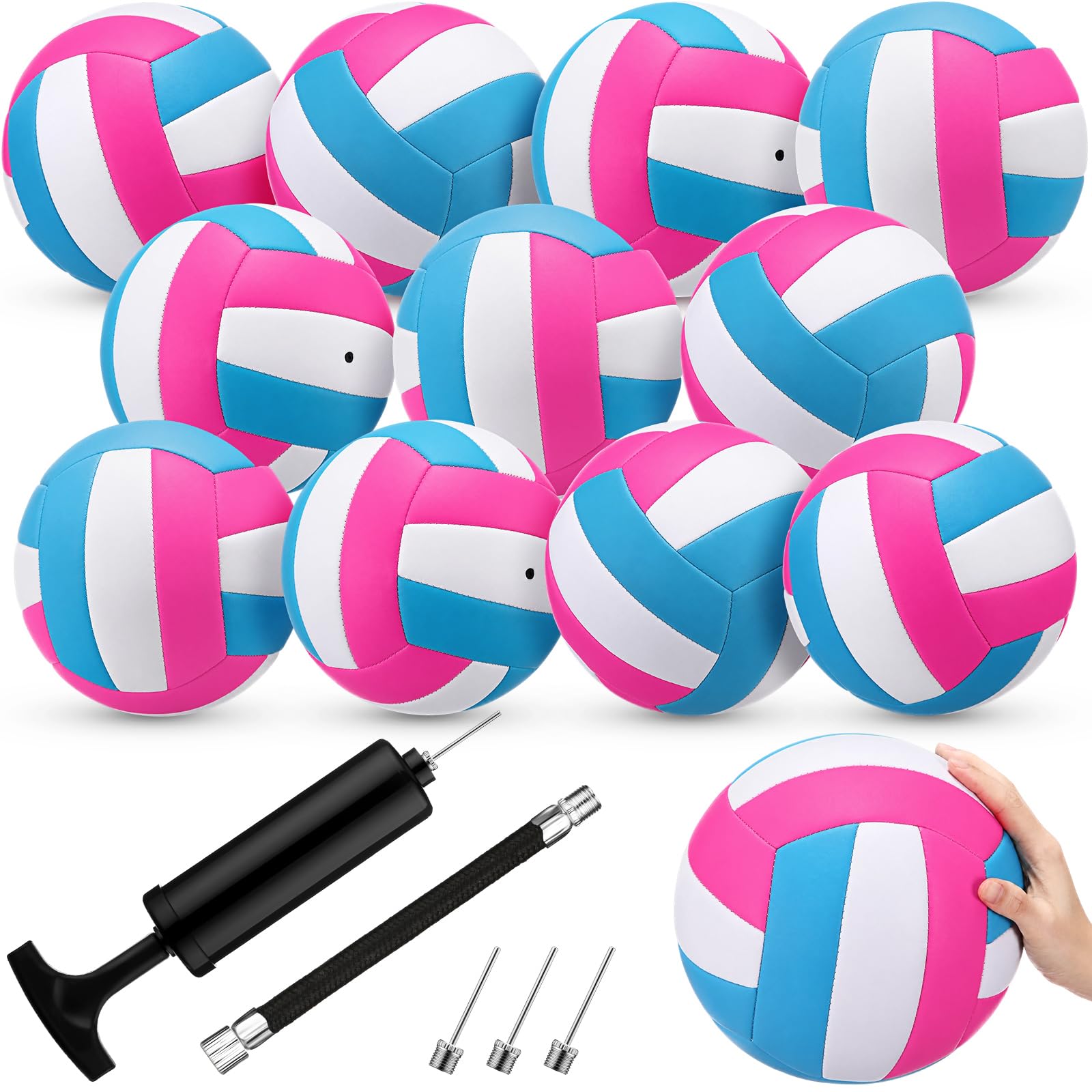 Vinsot Size 5 Recreational Volleyball with Air Pump
