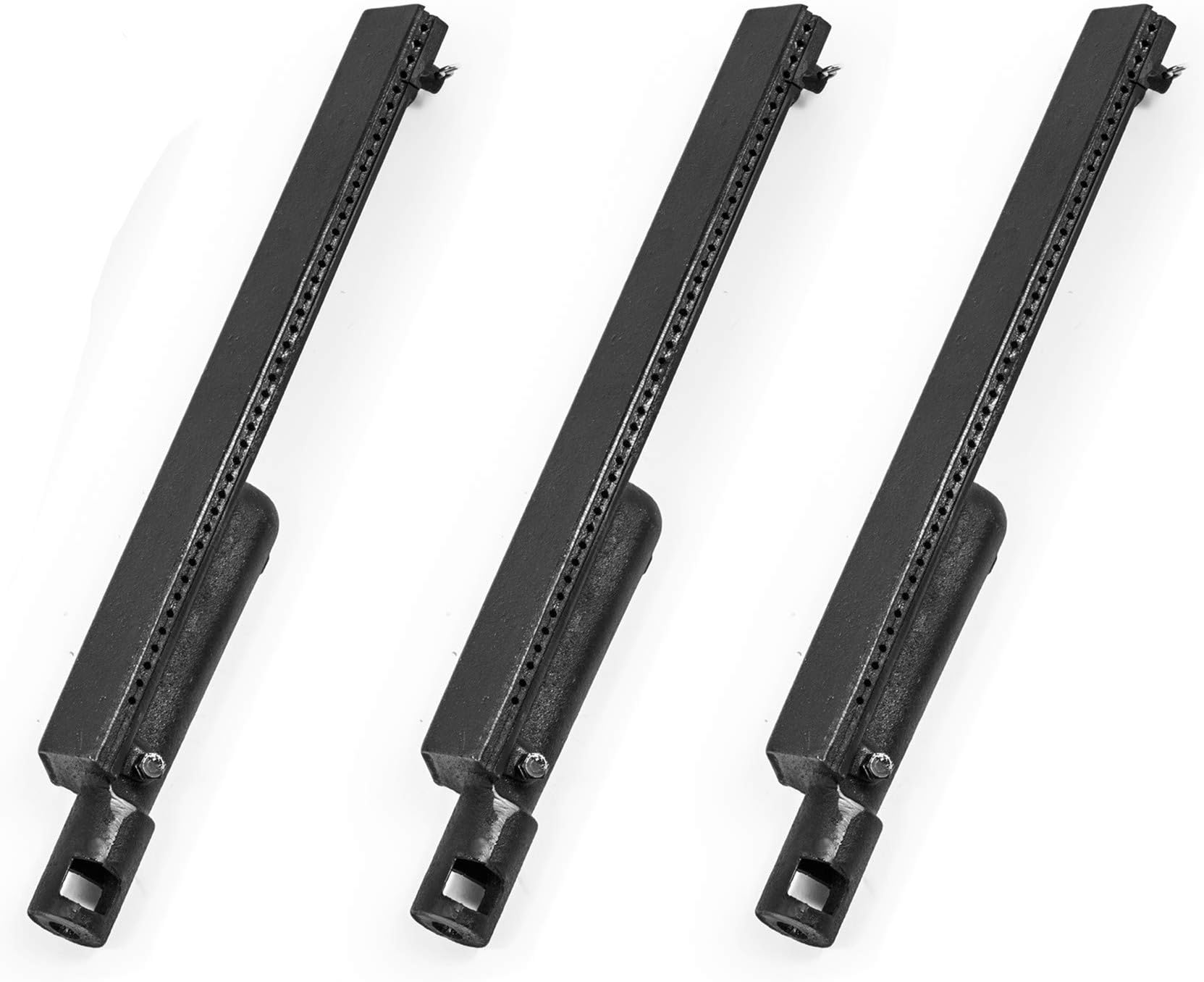 Criditpid 3-Burner Grill Replacement Kit For Jenn-Air – Stainless Steel Grates, Heat Plates & Cast Iron Burners