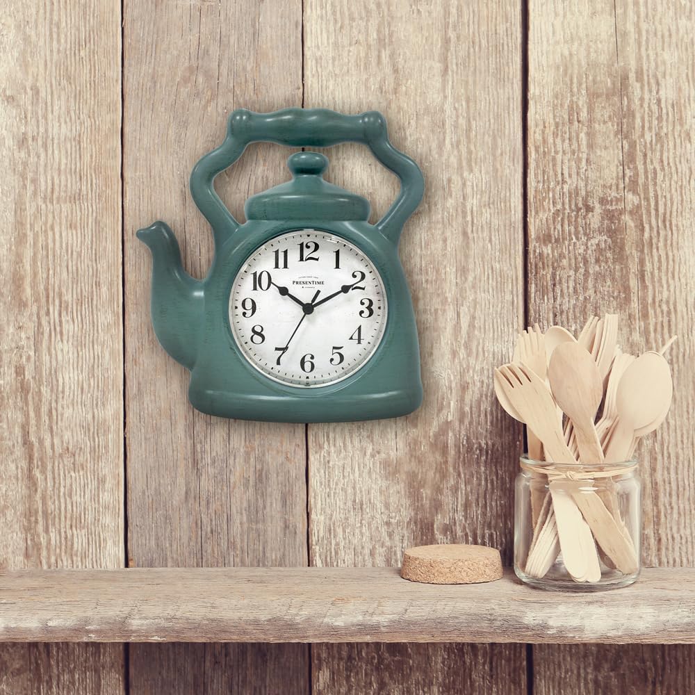 Presentime 11" Teapot Clock