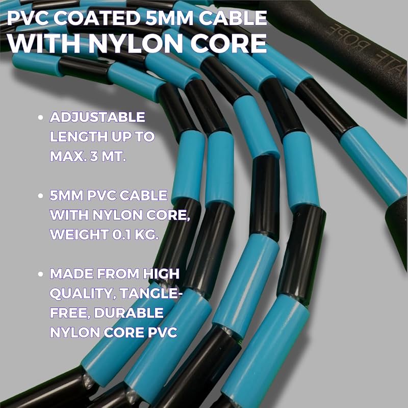 Elevate Rope Professional 3m Beads Ugrókötél - Állítható, Freestyle & Cardio Edzéshez