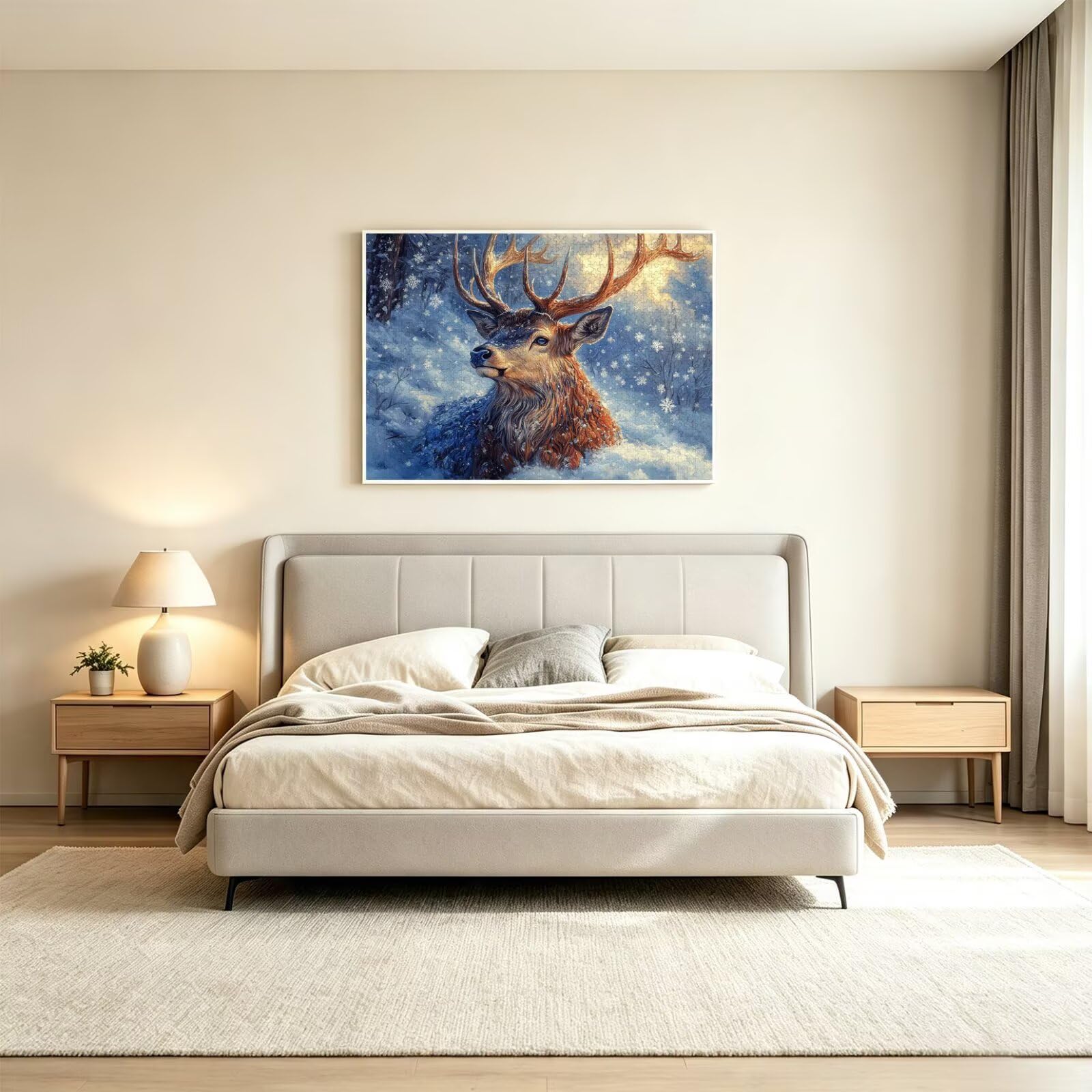Puzzle dla dorosłych 2000, płatek śniegu, 99 x 70 cm, n-804