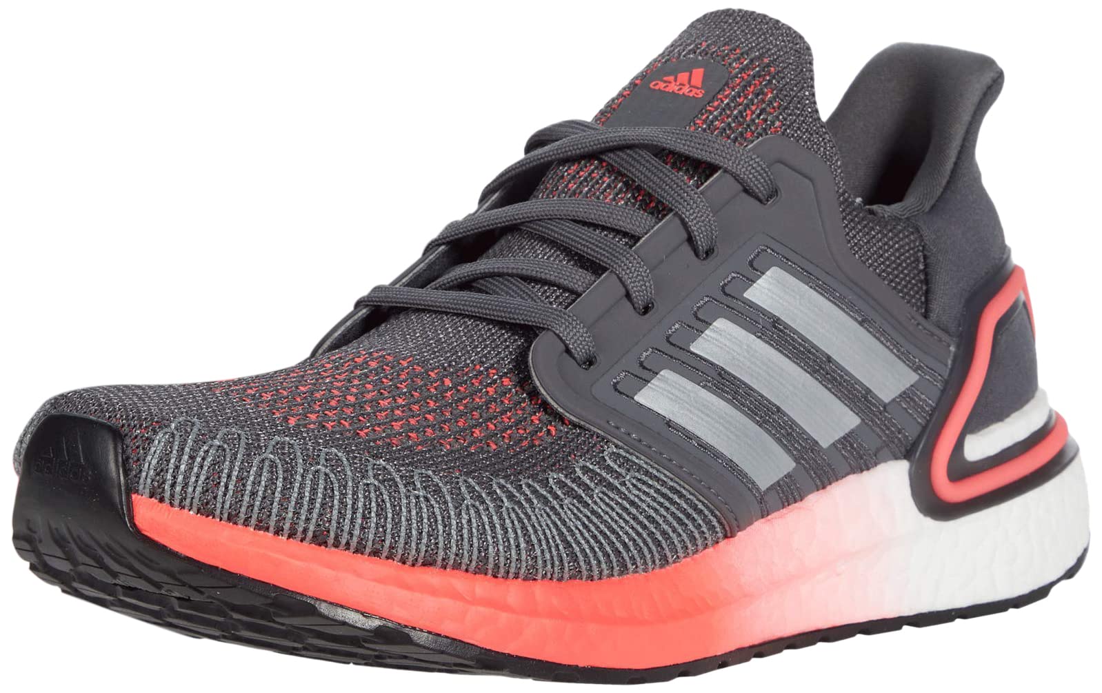 adidas gazelle silver green womens adidas Pureboost 5 Running Shoes - White/Silver METALLIC/SPARK