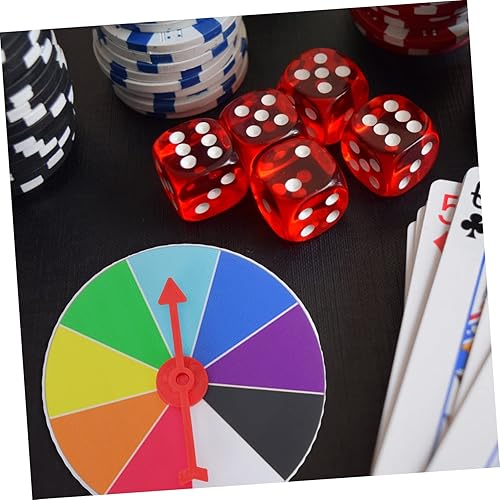 Miniatura 7 de BRIGHTFUFU 1 rueda de dibujo de la suerte, rueda de premio de borrado en seco, para premios, rueda de carnaval, juego familiar, premio de juguete