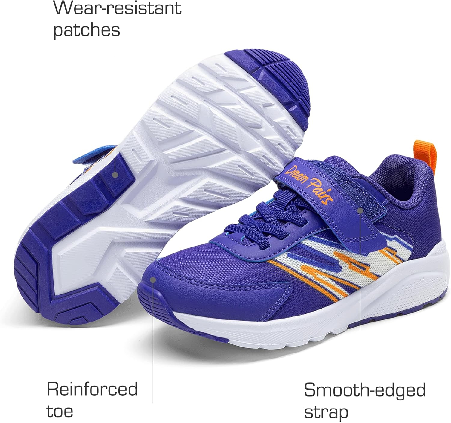 DREAM PAIRS Boys Girls Shoes Kids Tennis Running Athletic School Gym Breathable Lightweight Sneakers for Little/Big Kid - Image 4