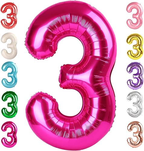 Vista 184 de Globos del números 0 de 40 pulgadas para formar los números 10, 20, 30, 40, 50, 60, 70, 80, 90, 100, para decoración de cumpleaños, bodas, eventos