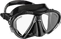 Cressi Matrix Scuba Diving Mask - Patented Wide View Low Volume Twin Lens for Snorkeling Freediving Made in Italy