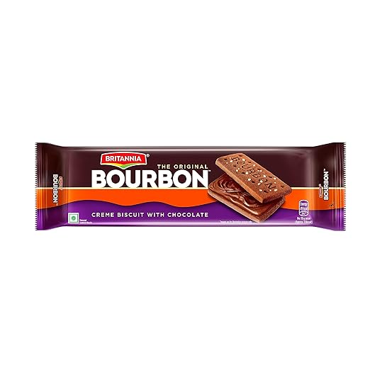 Britannia The Original Bourbon - Creme Biscuit with Chocolate | 150gm | Chocolatey Indulgence in Every Layer