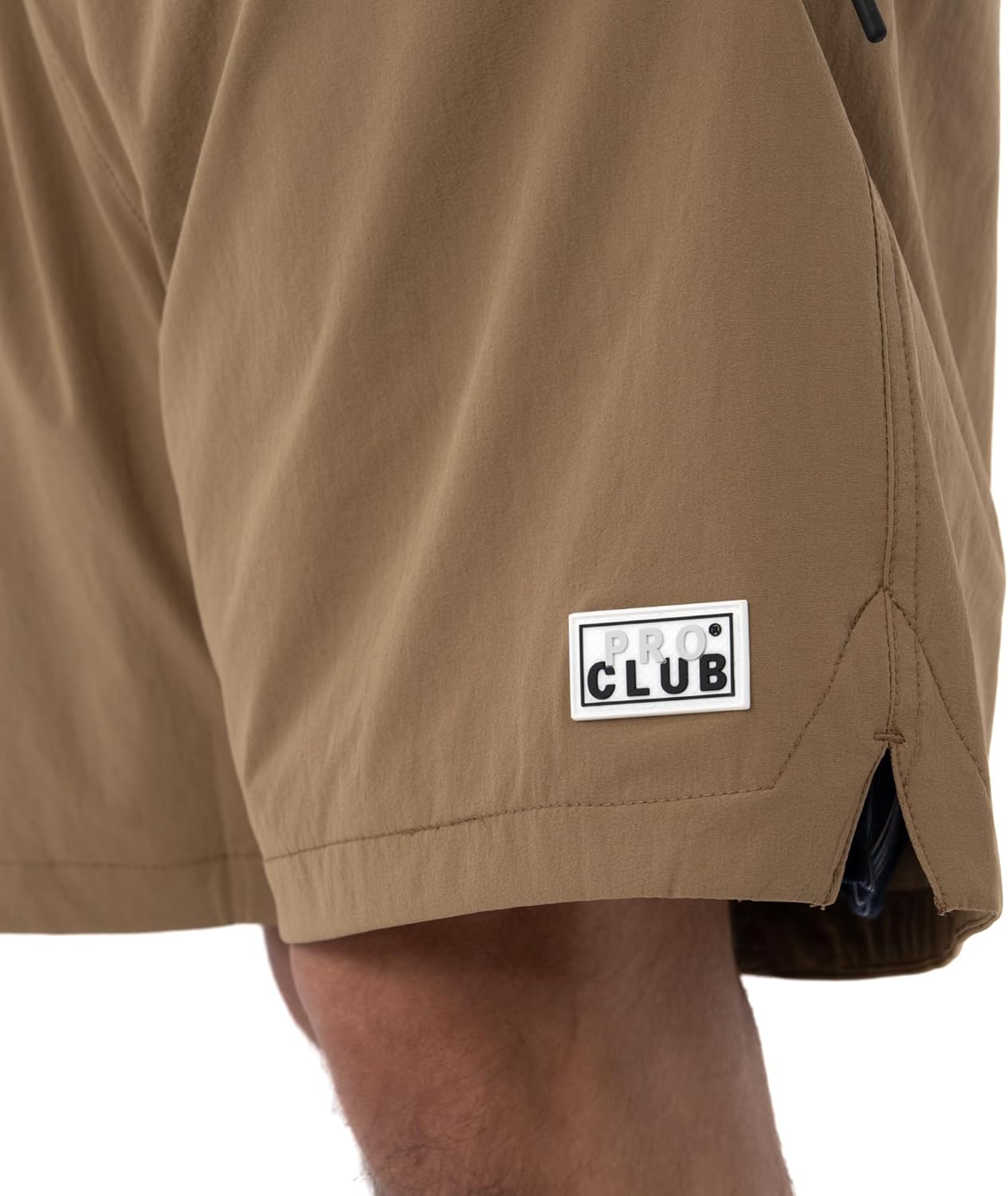 Pro Club Men's Performance Stretch Nylon Active Short - 5 1/2 Inch Inseam