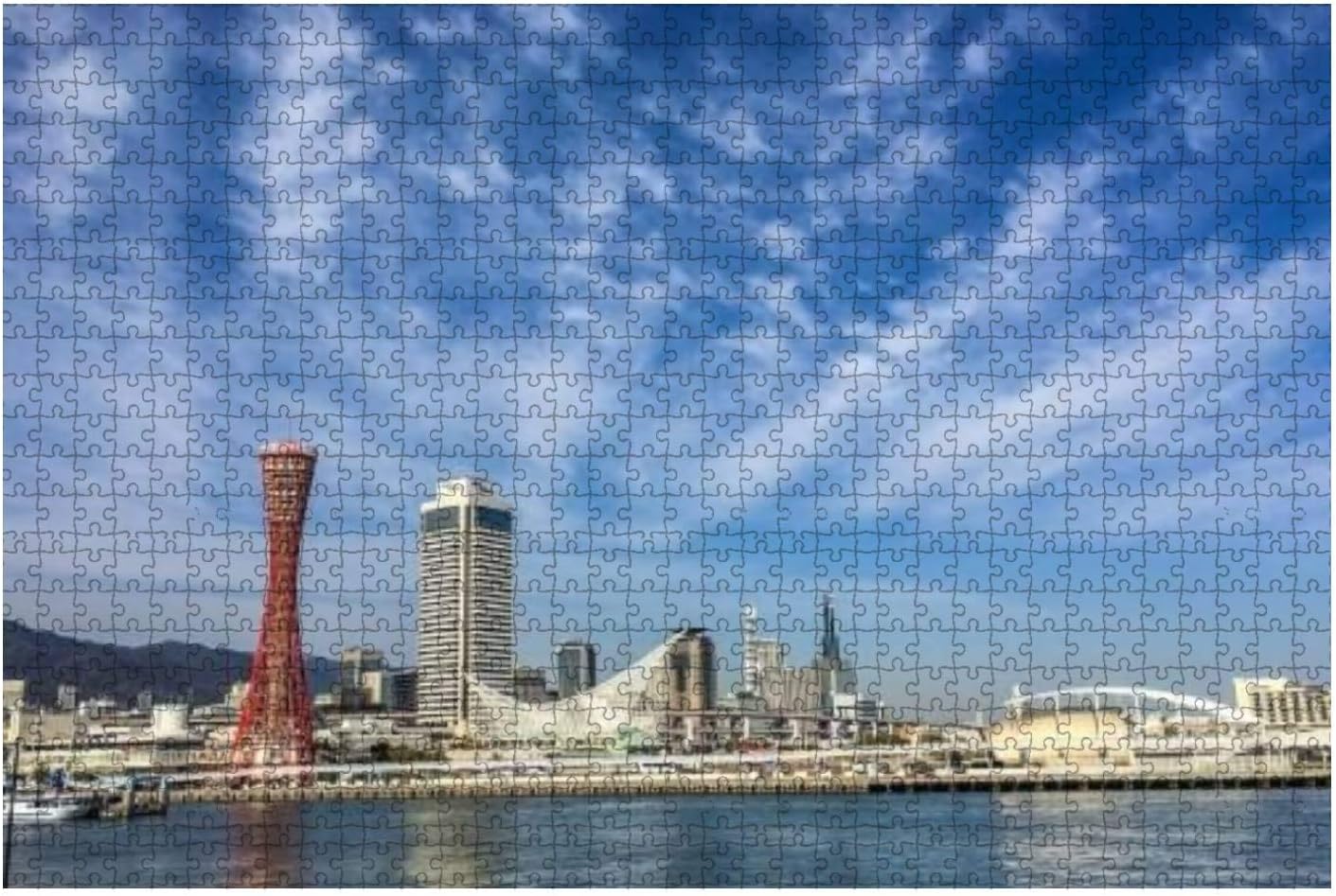 KOBE PANORAMA WEST 1000ピースジグソーパズル　神戸パノラマ KOBE PANORAMA WEST 1000ピースジグソーパズル 神戸パノラマ