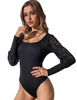 新品‼️LACE KNIT HIGH NECK BODYSUIT LACE KNIT HIGH NECK BODYSUIT｜FETICO フェティコ