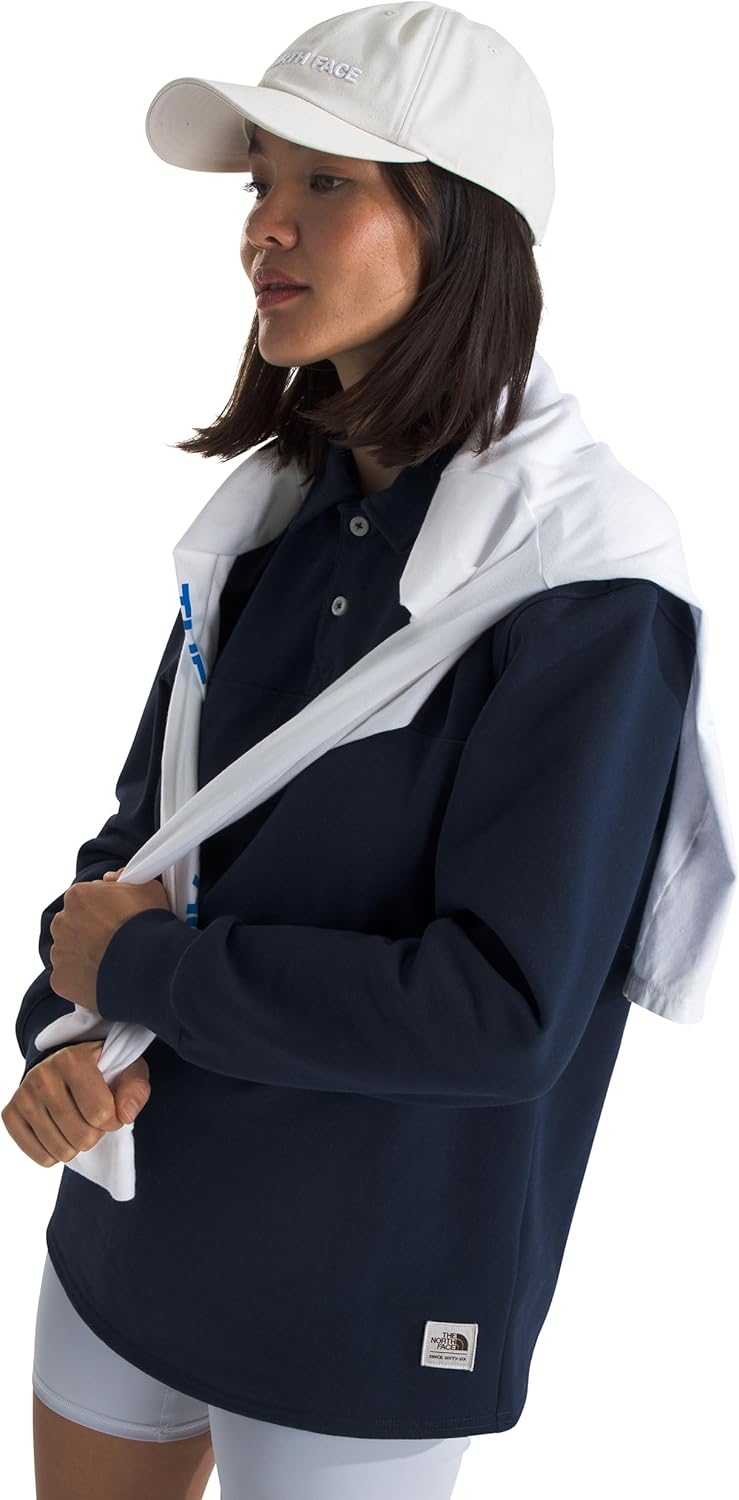 The North FACE Womens Long Sleeve Heritage Patch Rugby Shirt