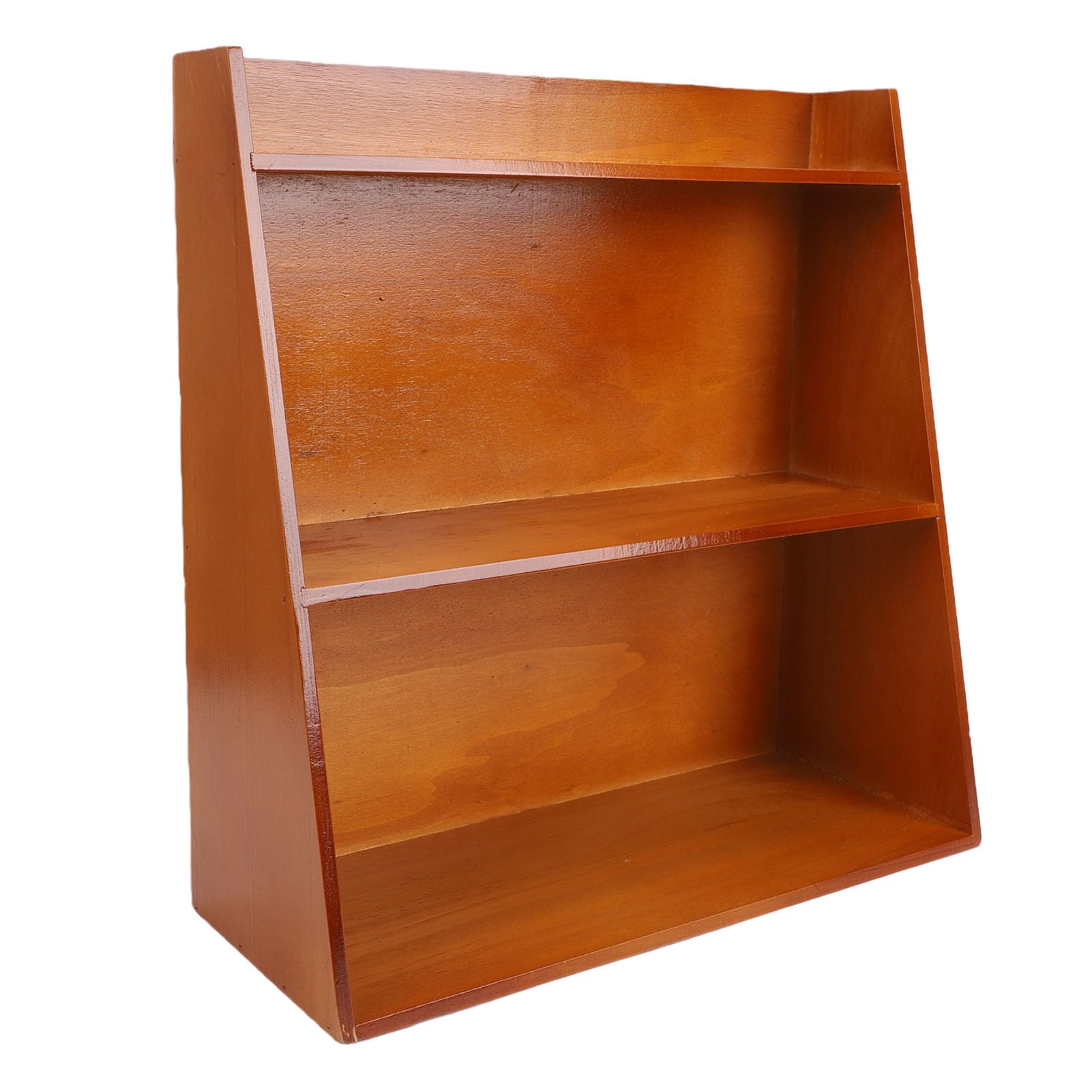Oumefar Espositore Vintage in Legno, Organizer da Tavolo a 3 Livelli per