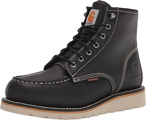 Carhartt Men's 6 Inch Waterproof Wedge Soft Toe Work Boot