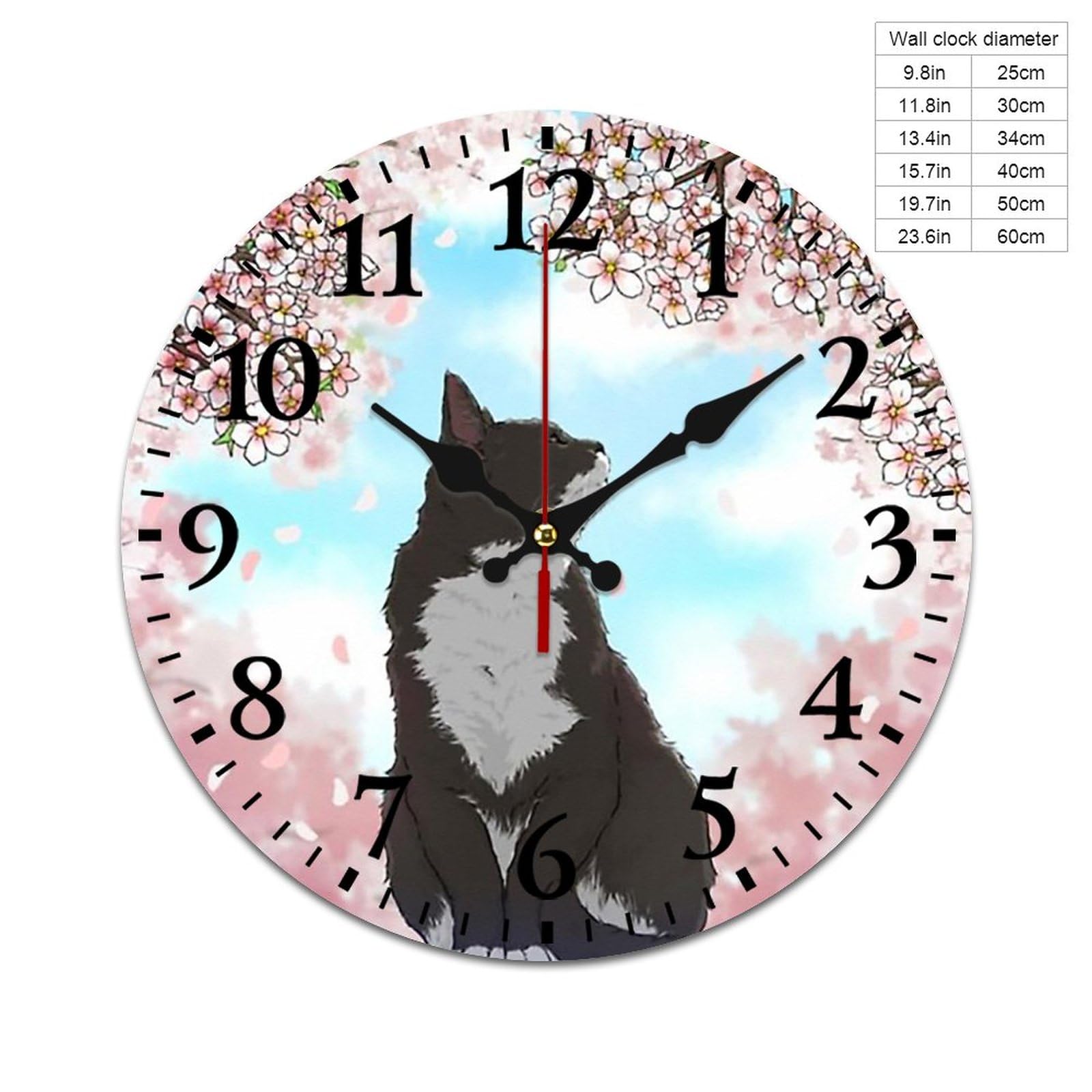 仕事猫 ウォールクロック 約30cm 仕事猫 ウォールクロック 時計 腕時計
