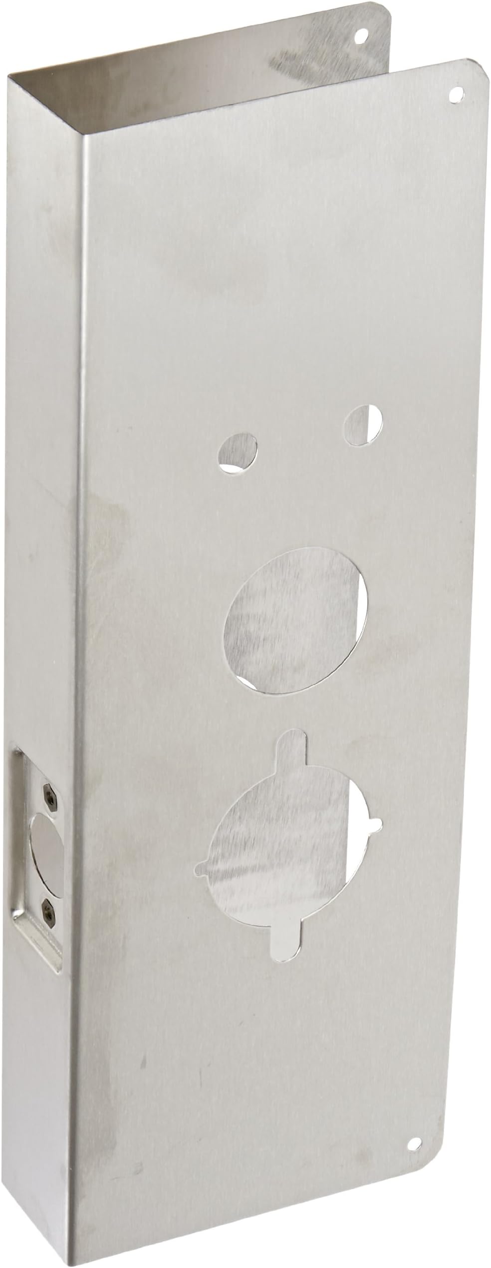 Don-Jo 27-CW 22 Gauge Stainless Steel Wrap-Around Plate, Satin Stainless Steel Finish, 5" Width x 15" Height, for Alarm Lock and Trilogy Lock