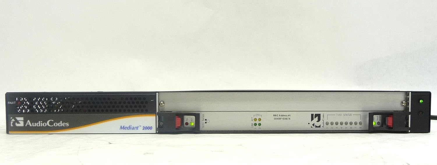 AudioCodes Mediant 2000 VoIP Gateway M2K-D4