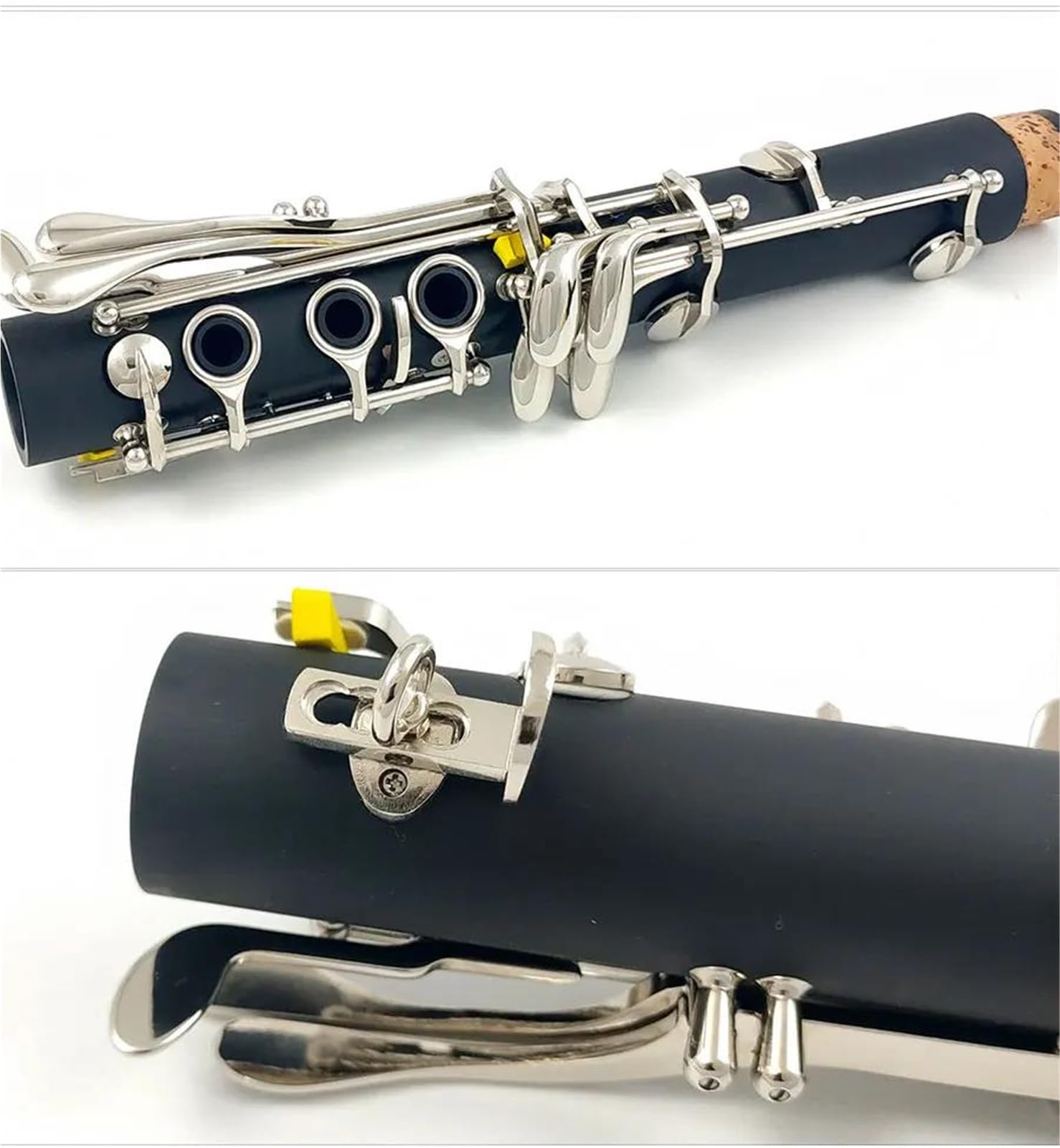 Clarinete De 17 Teclas Si Bemol (Bb) Clarinete | Instrumento de goma dura