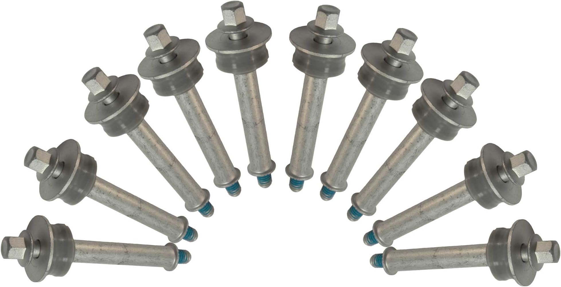 APDTY 112685 Intake Manifold Crush Bolt & Grommet Set Of 10