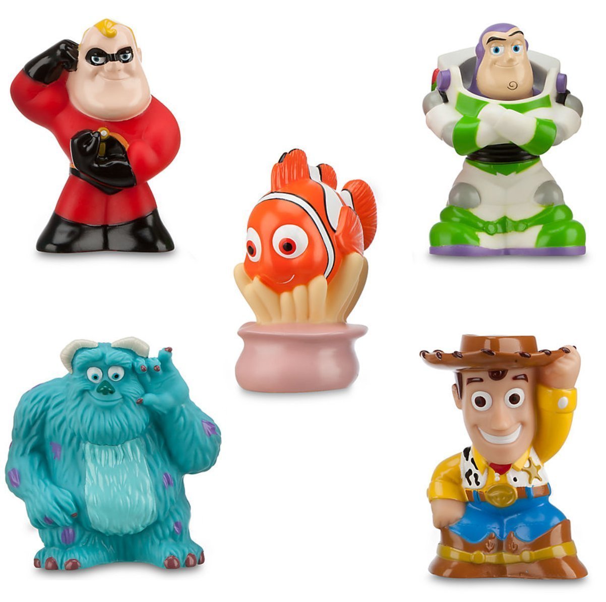 Disney Pixar Toy Story Woody Buzz Sulley Nemo Mr Incredible
