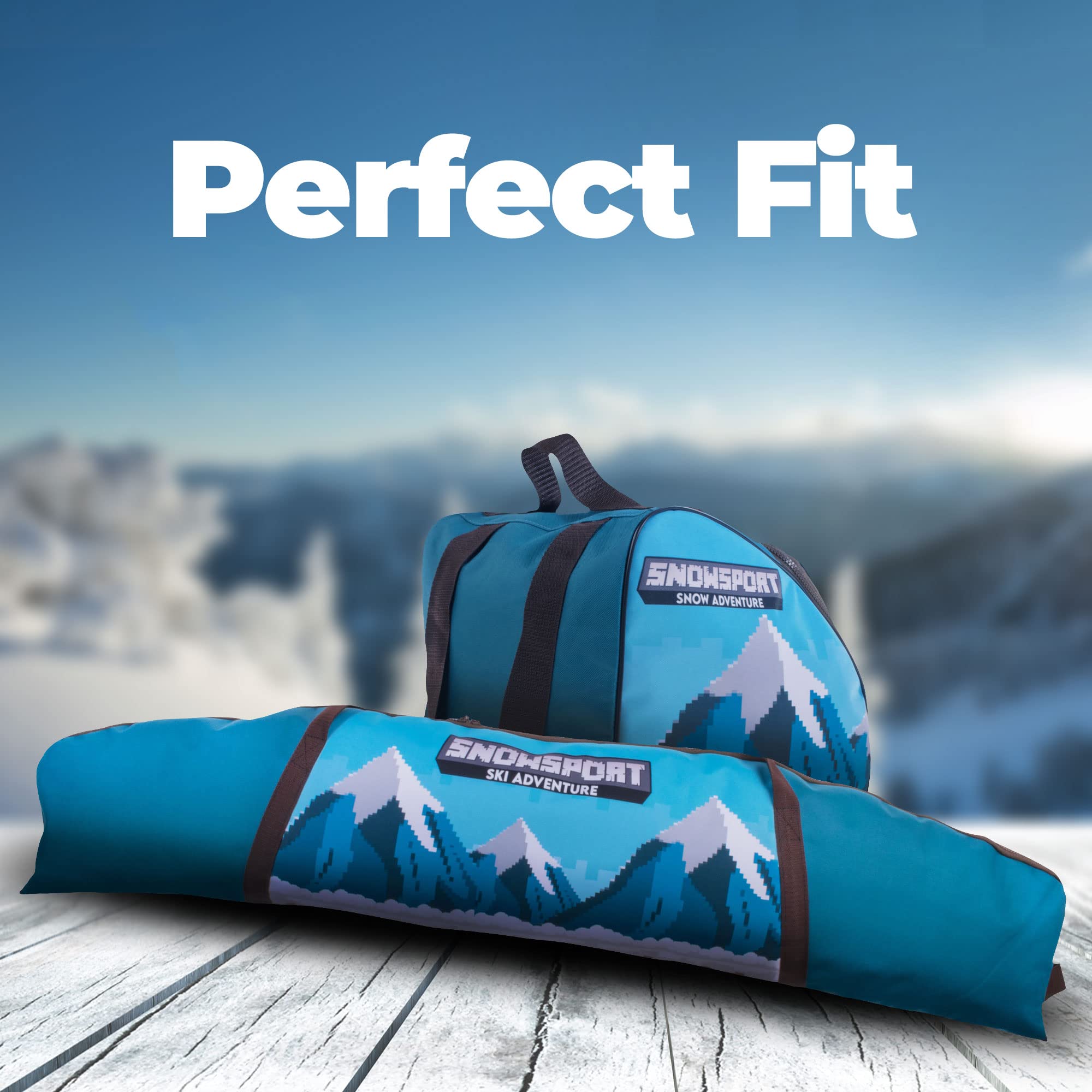 SnowCraft Sac de ski pour enfant 6 en 1 2022