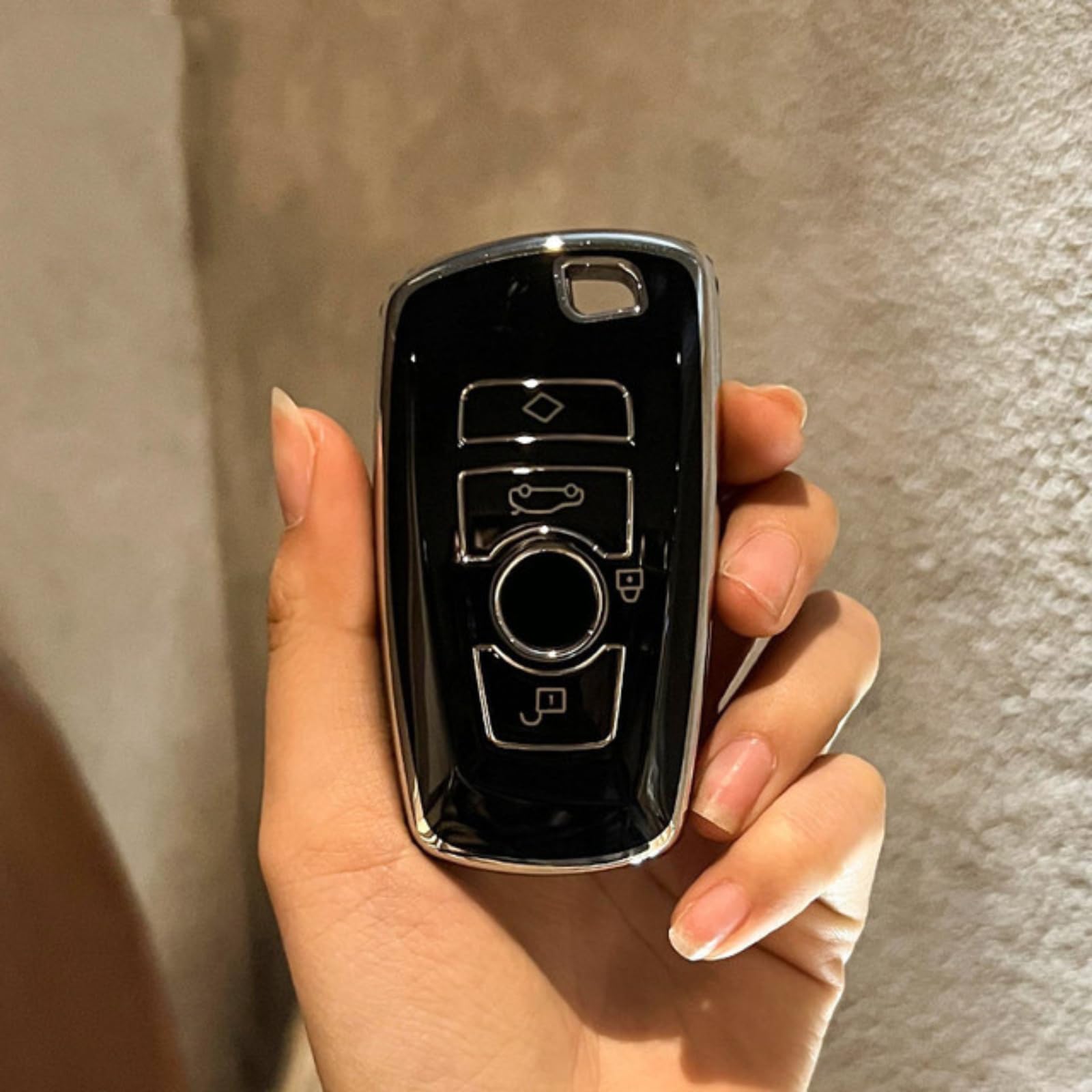 Accessoires de style automobile étui pour clé de voiture BMW F30 - 2