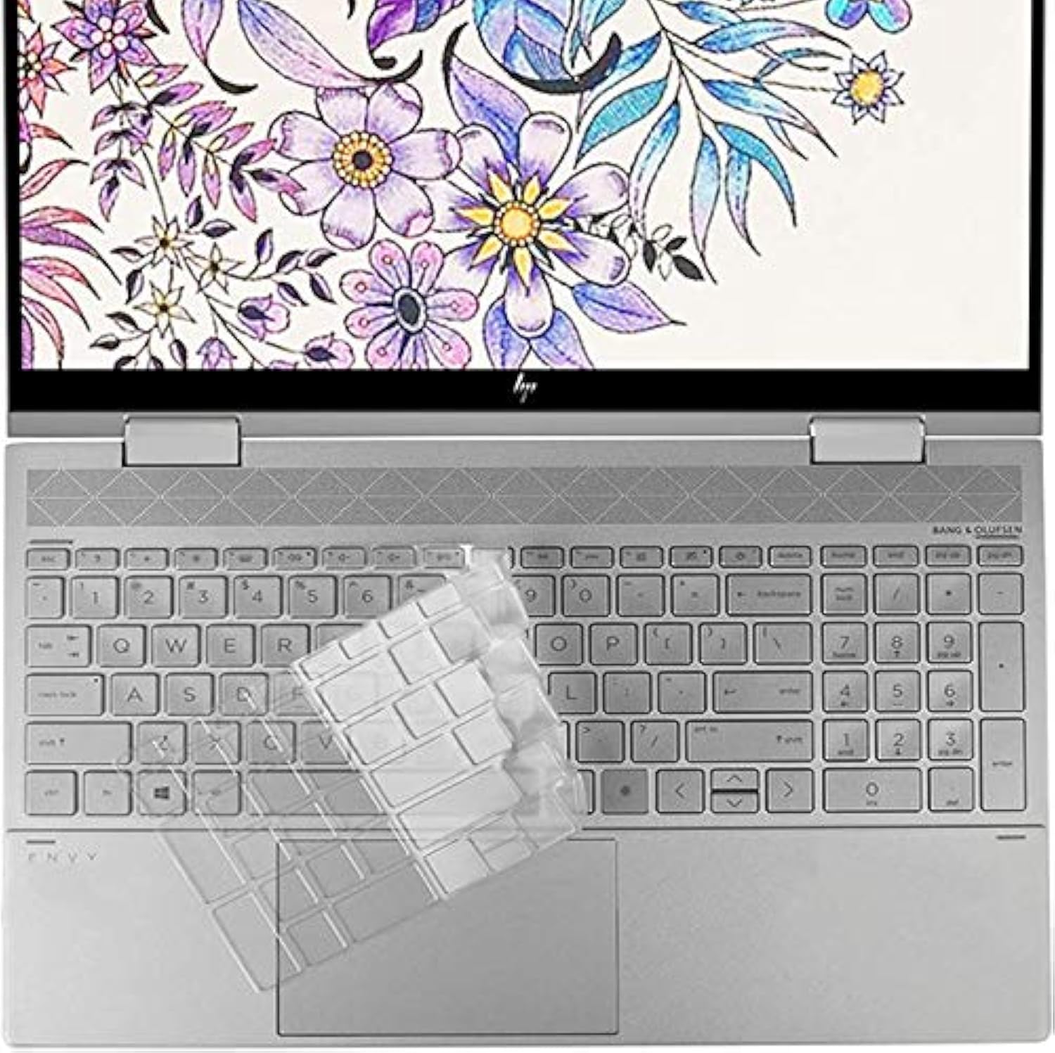MXVOLT | Keyboard Cover for 2020 HP envy17t 17-cg | Fingerprint Reader Laptop Series 17t-cg000 /cg0019nr,HP Envy x360 2-in-1 15.6 Fingerprint 15M-ED 15-EE 15t Series us Keyboard Skin | TPU || (B08S23NXQT) Amazon Price History, Amazon Price Tracker
