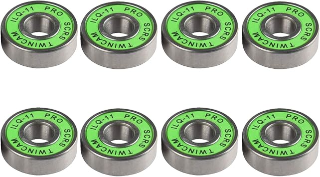 TGHY 608-2RS Ball Bearing 8mm x 22mm x 7mm ILQ-11 High Precision Bearing for Skateboard Inline Skate Roller Skate Scooter Longboard Spinner Etc
