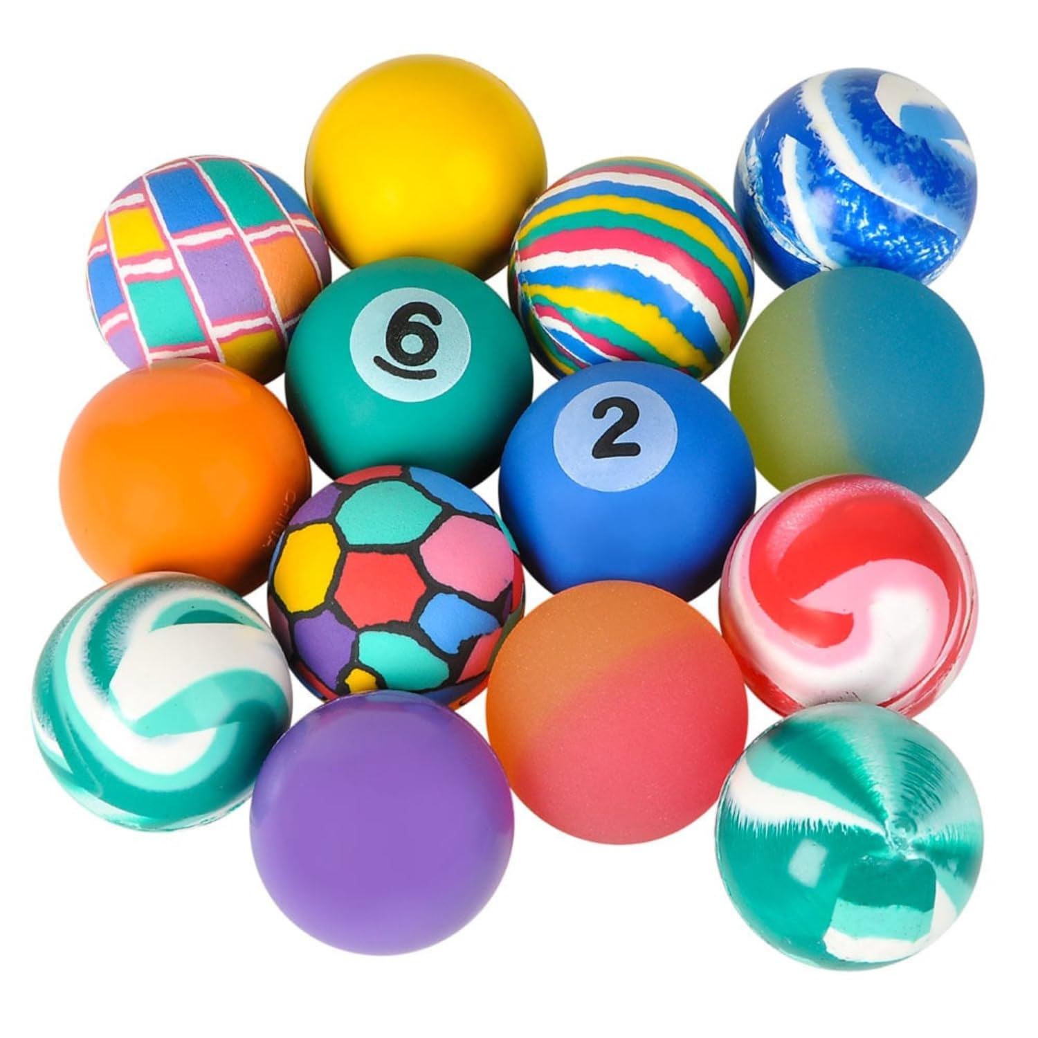 Amazon.com: Rhode Island Novelty 45MM 1.75 Inch Hi Bounce Ball