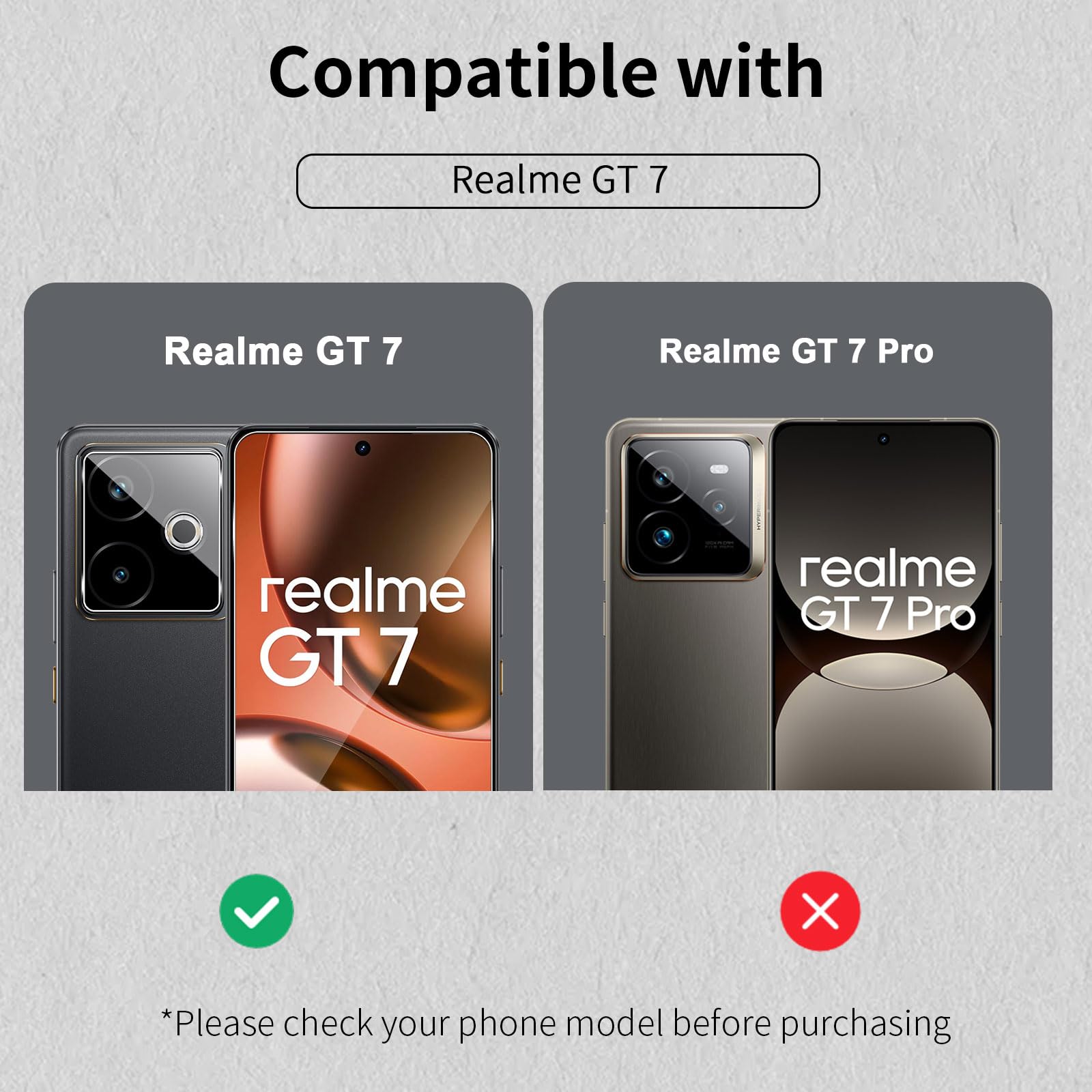 3x Schutzfolie für realme GT 7 antireflex, antifingerprint 3x Schutzfolie für realme GT 7 antireflex, antifingerprint