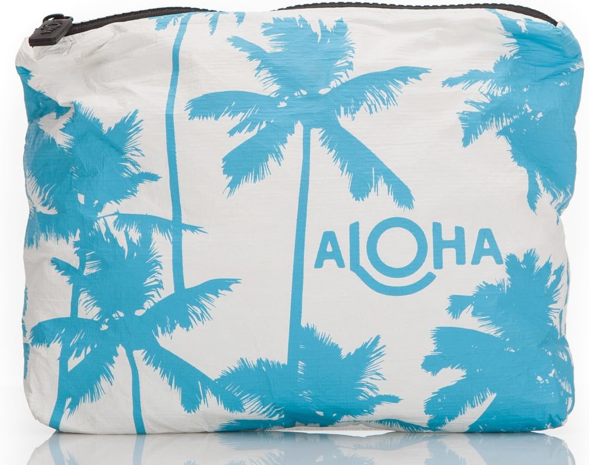 ALOHA Collection Small Coco Palms Travel Bag, Shaved ice