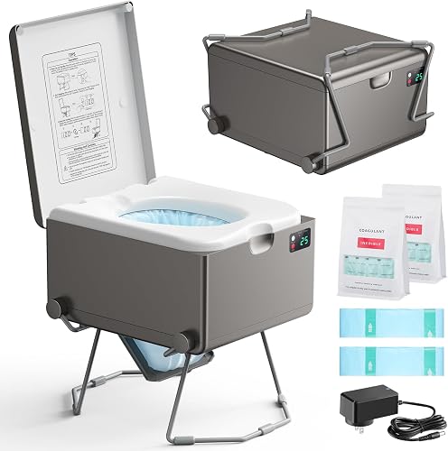 Dry Flush Toilet (Waterless, Odorless, Self-Contained)