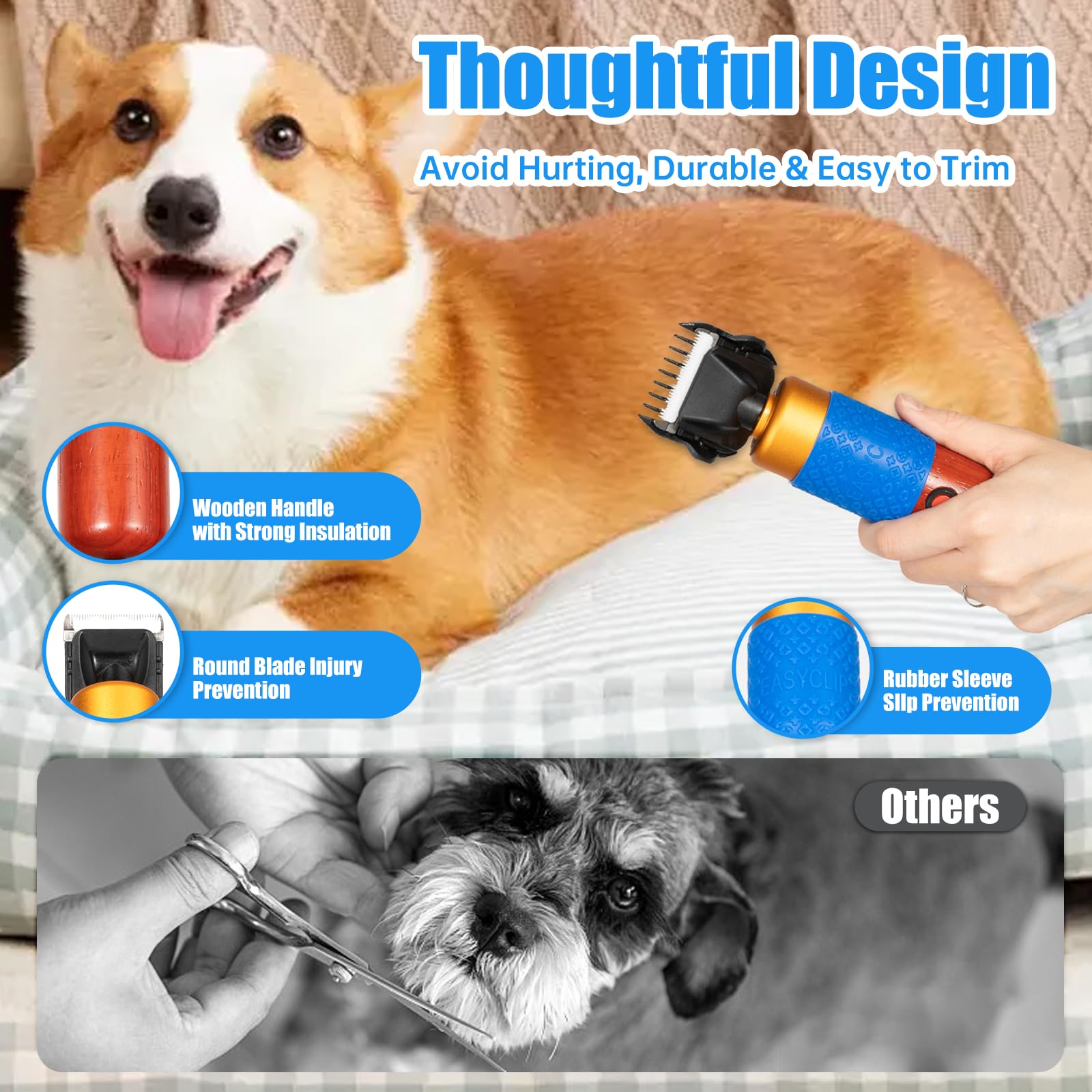 Professional Animal Clippers - Sheep, Goats & More -4
