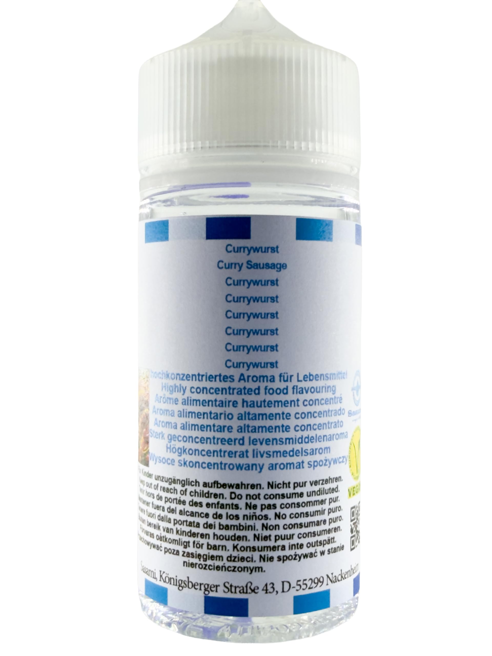 Currywurst aromat koncentrat – Wegański – Sasami – 100ml