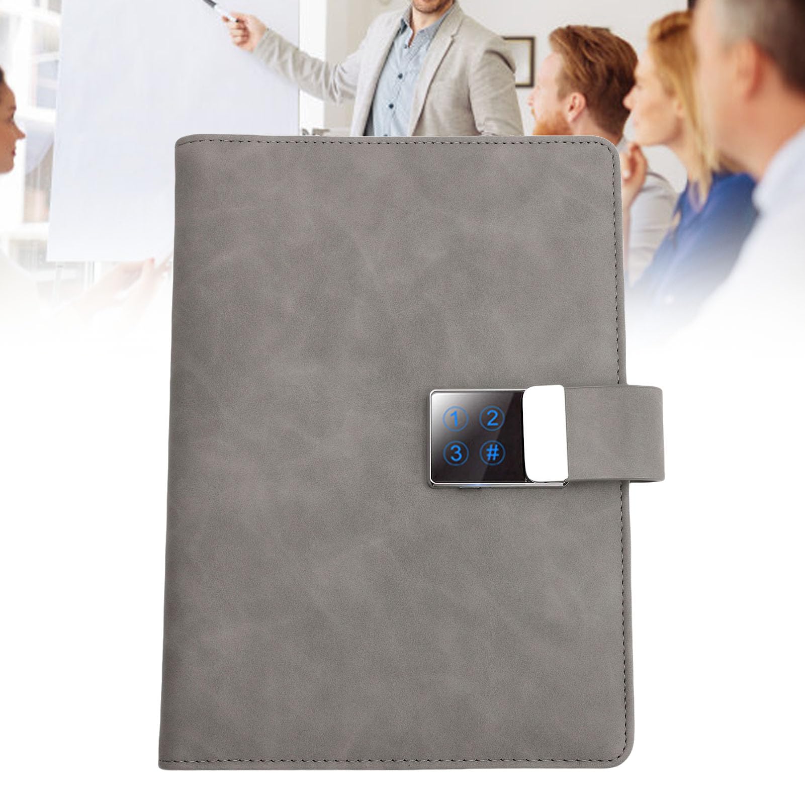 Ejoyous Smart Notebook con Smart Pen Tablet in Carta in Pelle PU BT 5.0 Sincronizzazione in Tempo Reale Scrittura a Mano in Testo Voce in Testo per Riunioni Lavoro di Studio e Note Multilingue
