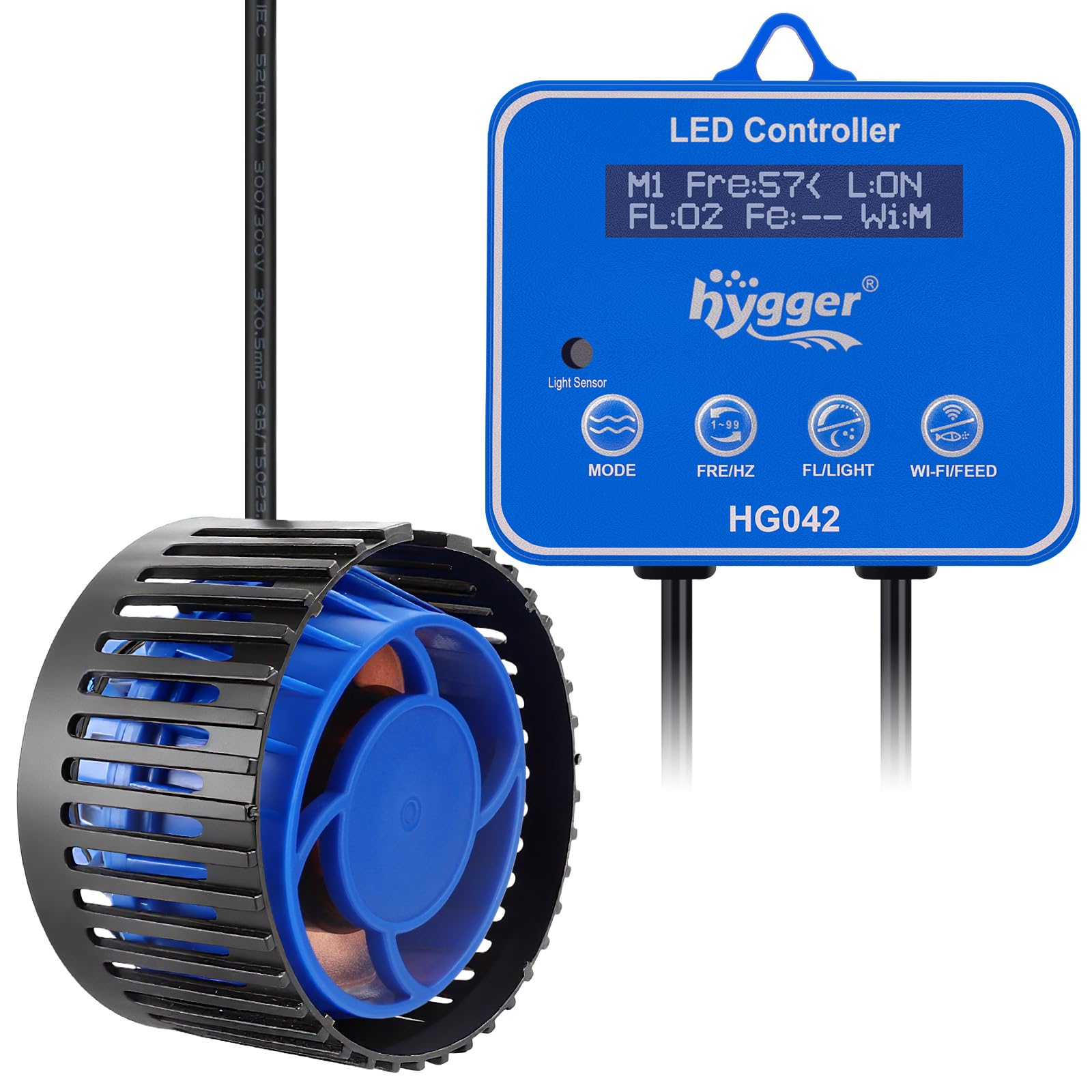 Amazon.com: hygger Strong Wave Maker For Aquarium Magnetic DC