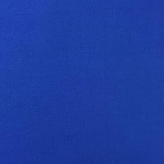 Pico Textiles Royal Blue Polyester Cotton Broadcloth Fabric - 20 Yards Bolt - Style# 18606