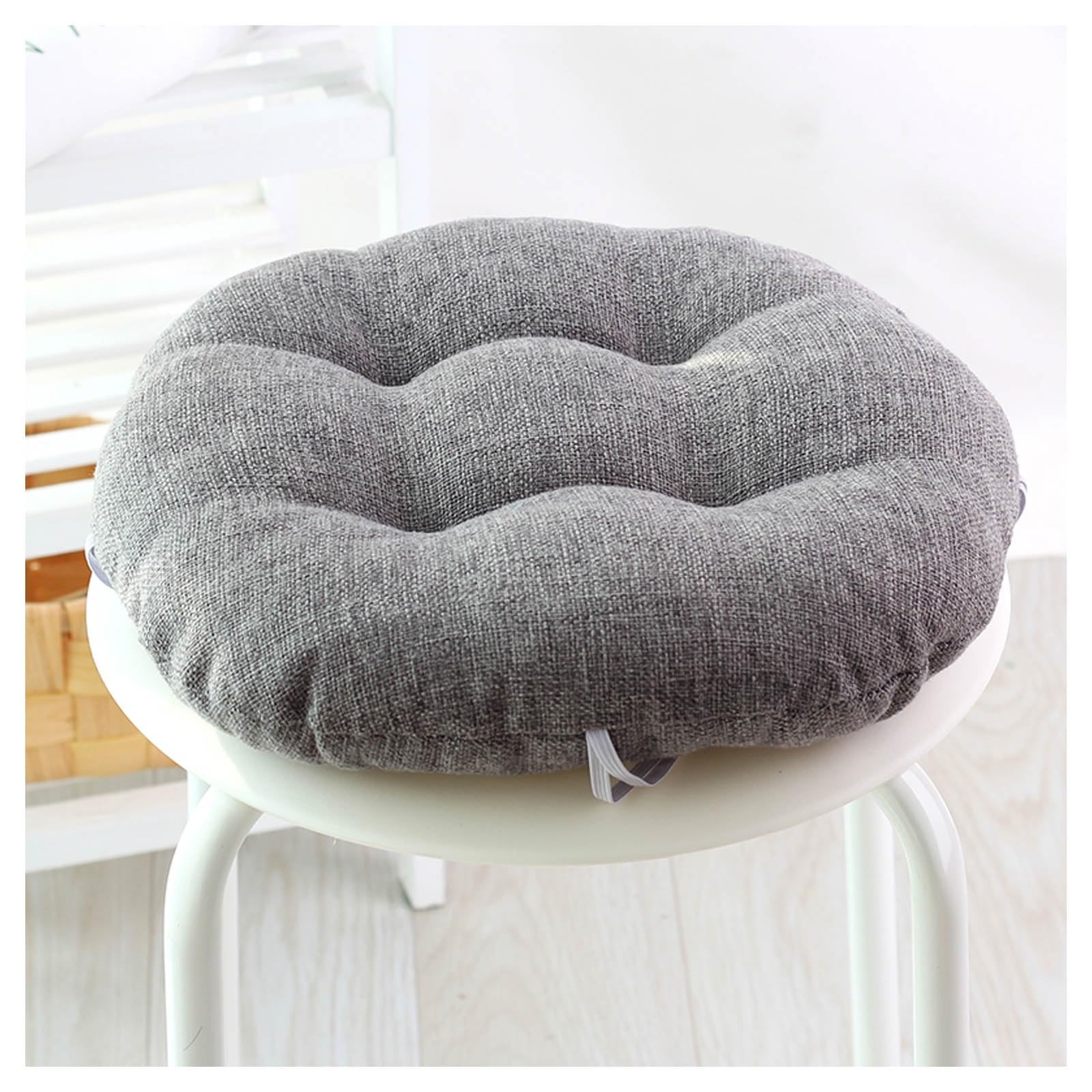 Coussin de chaise rond anti mal de dos pour assise de bureau et cuisine