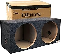 Vista 9 de Bbox - Caja de subwoofer doble sellada de 12 pulgadas, cajas y carcasas de subwoofer para automóvil con doble sellado sintonizado para audio