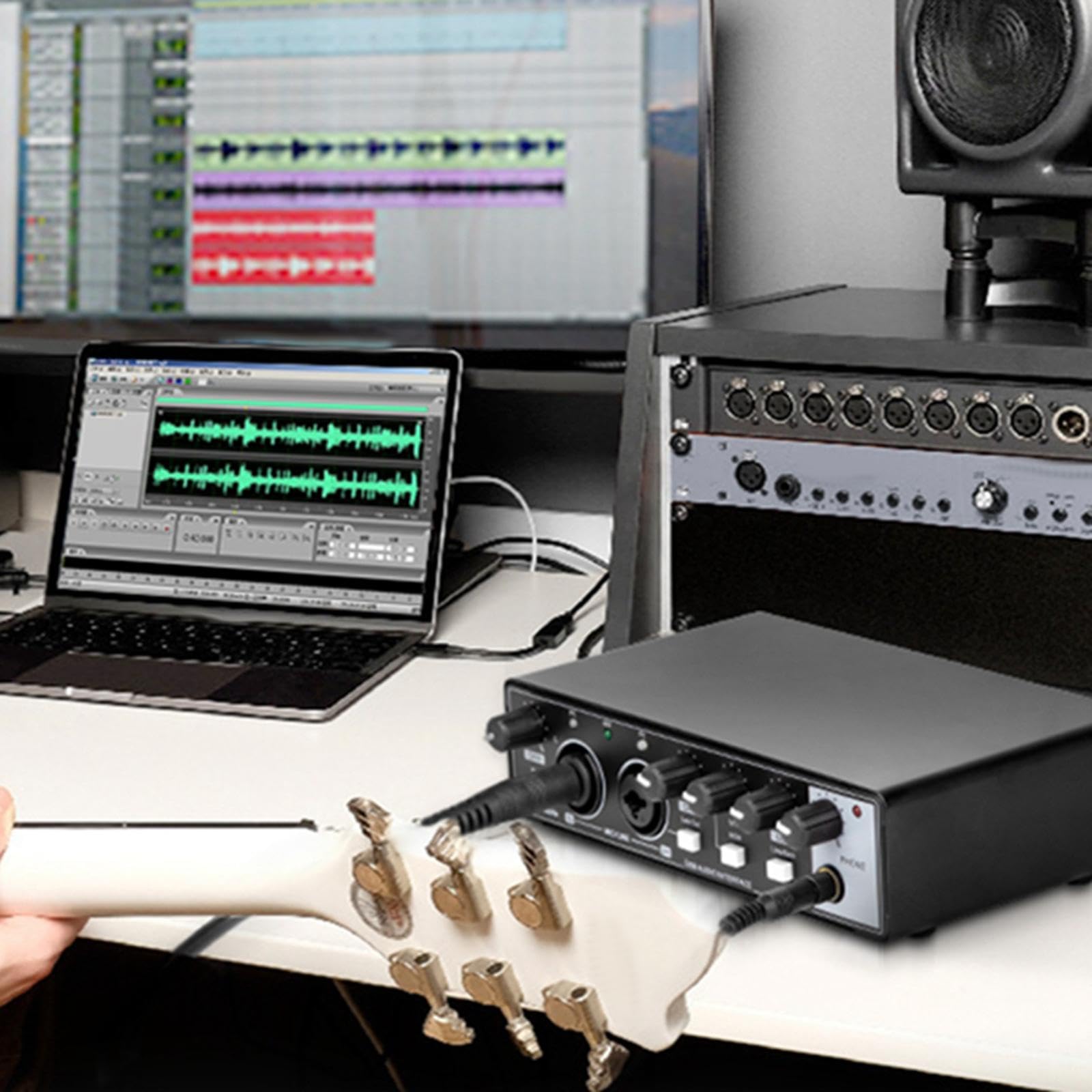 CLUB BOLLYWOOD® External Sound Card Sound Mixer USB2.0 for Computer Gaming | Sound Cards (External) | Sound Cards (External) | Sound Cards (External) | Sound Cards (External)-image-43